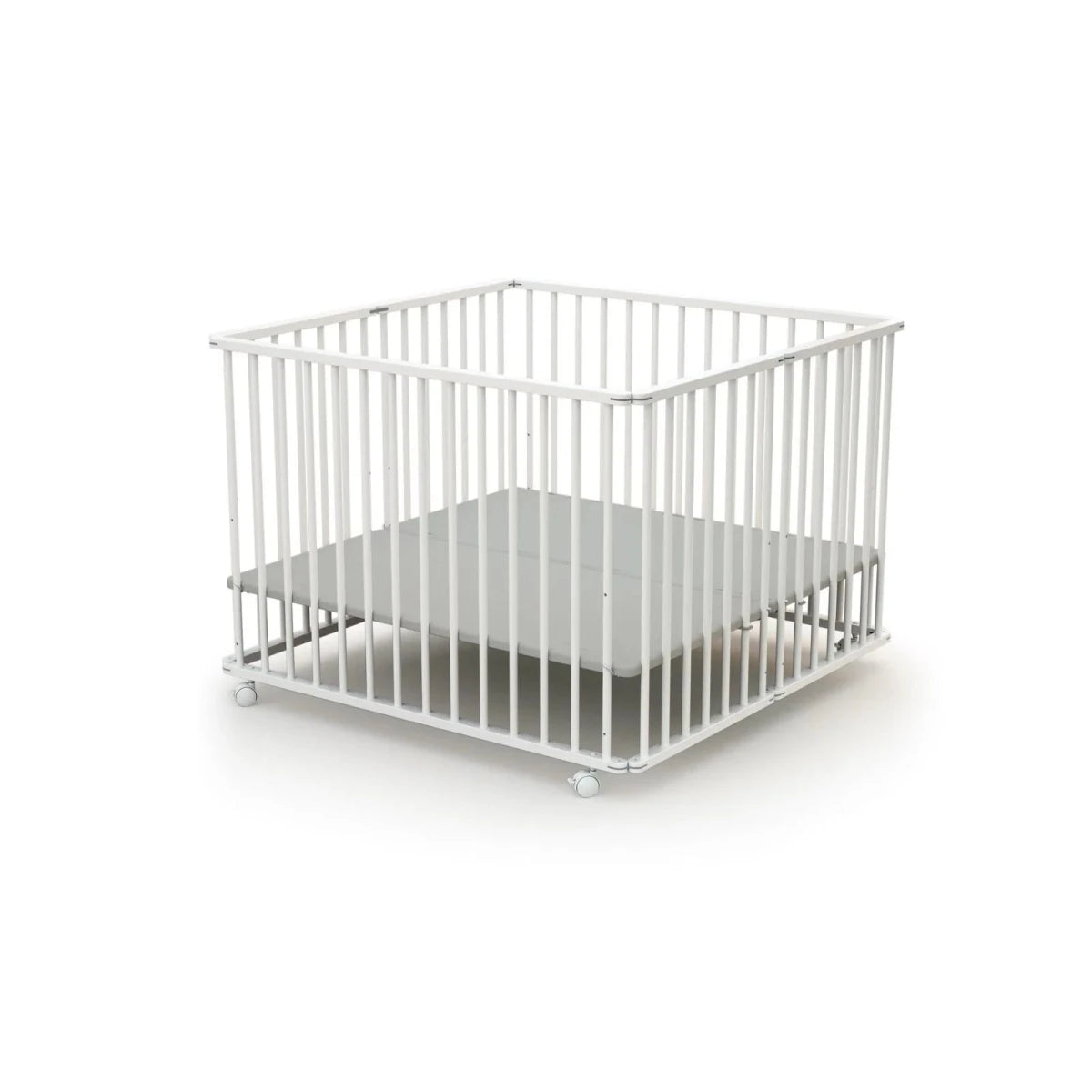 WeBaby Cali Folding Playpen 100x100cm - White White - ebebek