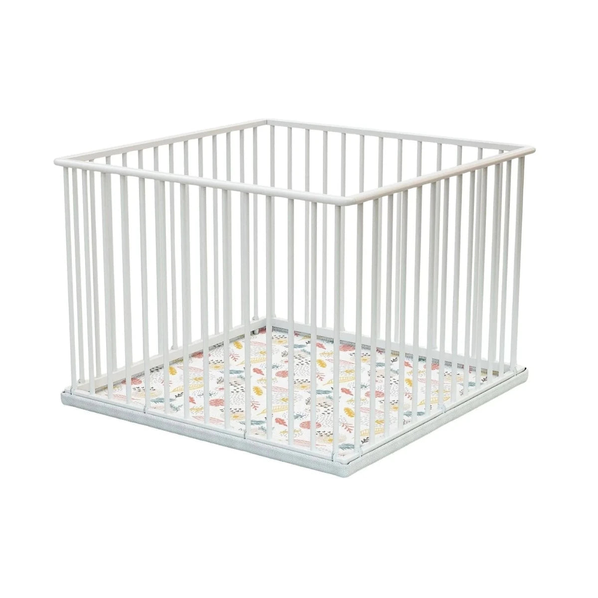 WeBaby Cubo Wooden Playpen 100x100cm - White White - ebebek