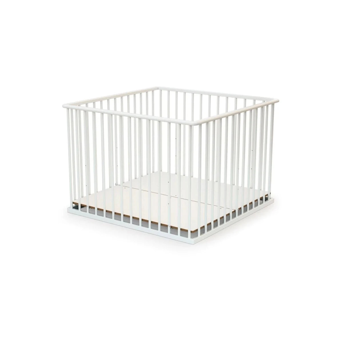 WeBaby Cubo Wooden Playpen 100x100cm - White White - ebebek