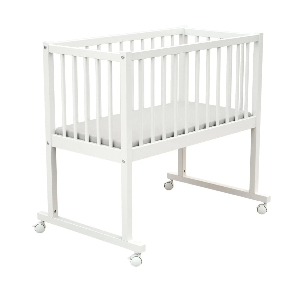 WeBaby Noa Wooden Crib 40x80cm - White White - ebebek