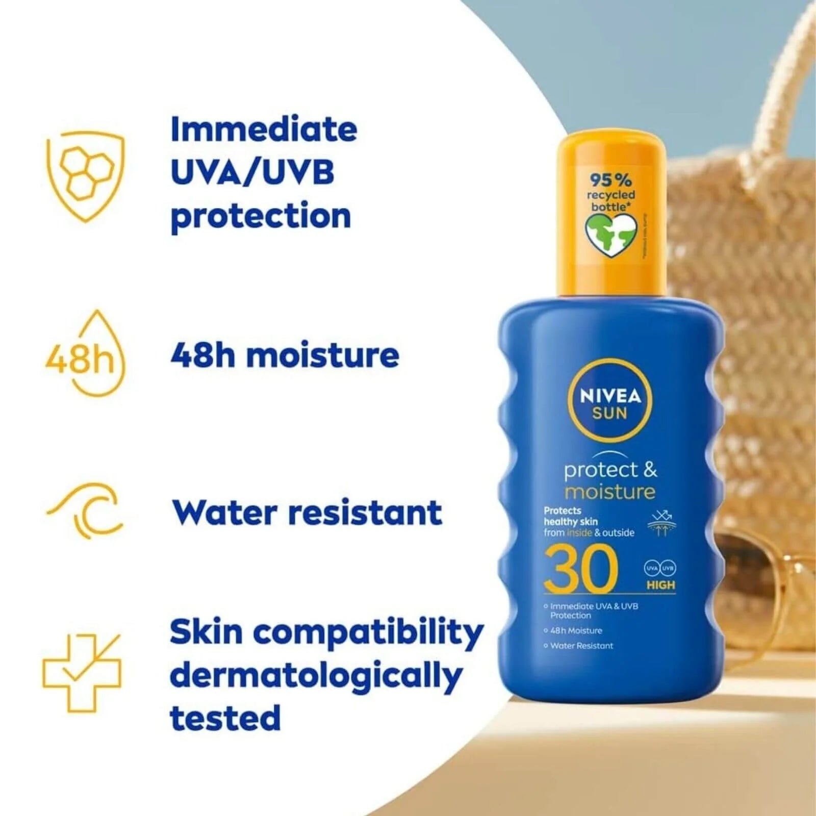 Nivea Sun Spray SPF 30 200ml - ebebek - Black Friday