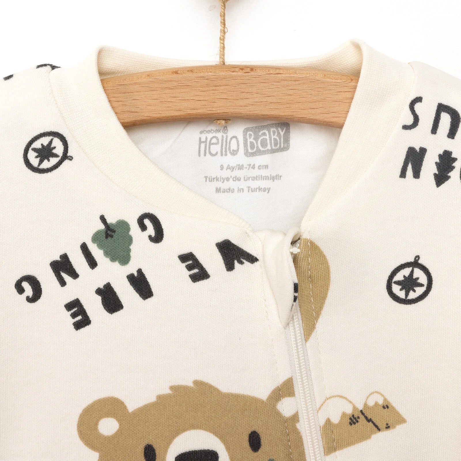 HelloBaby Sleepsuit - Beige - ebebek - Black Friday