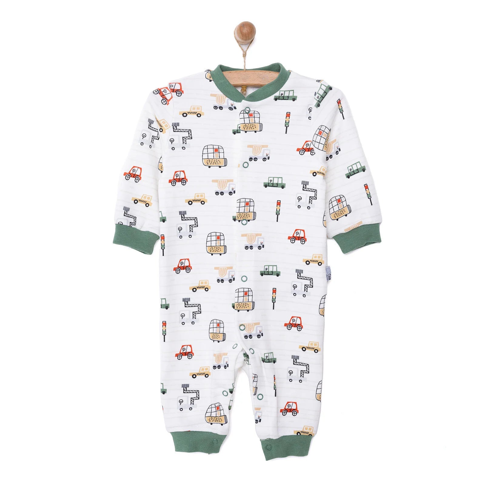 HelloBaby Newborn Boy Jumpsuit - Ecru - ebebek - Black Friday