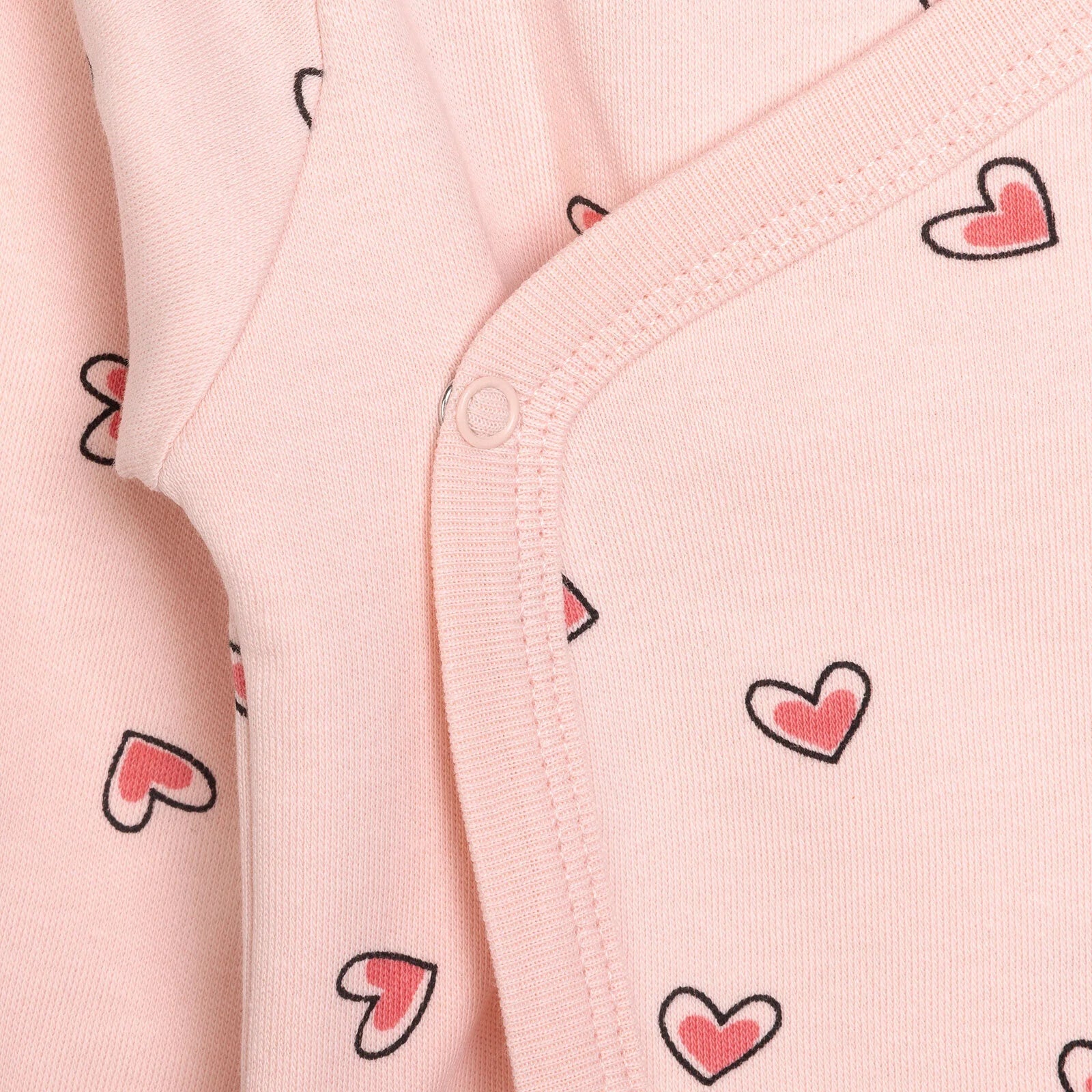 HelloBaby Girl Wrapover Top - Footed Bottom - Pink - ebebek - Black Friday