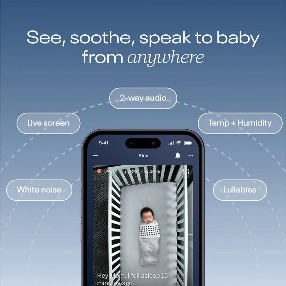 Nanit Pro Baby Monitor & Floor Stand V2 - ebebek - Black Friday