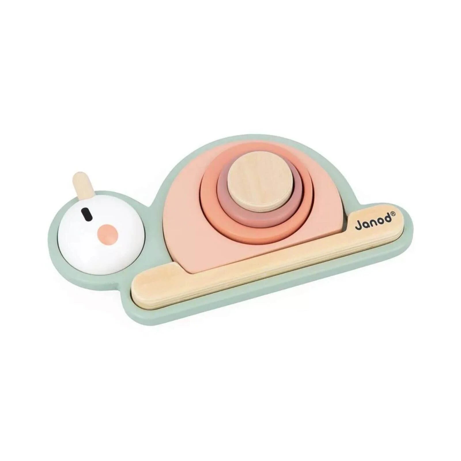 Janod Stackable Sensory Snail Sweet Cocoon - ebebek - Black Friday