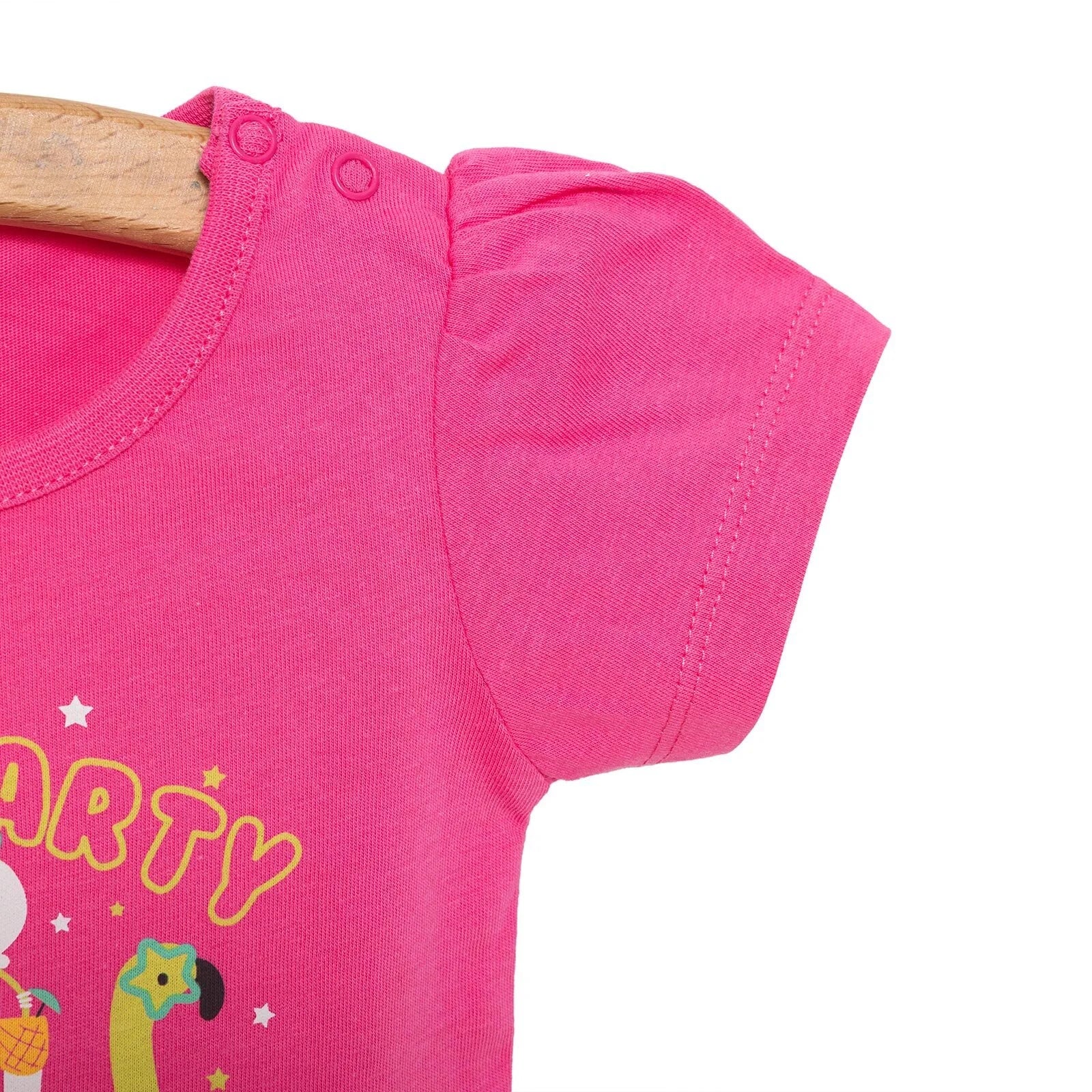 HelloBaby Basic Girl Unicorn Party Printed Tshirt - Pink - ebebek - Black Friday