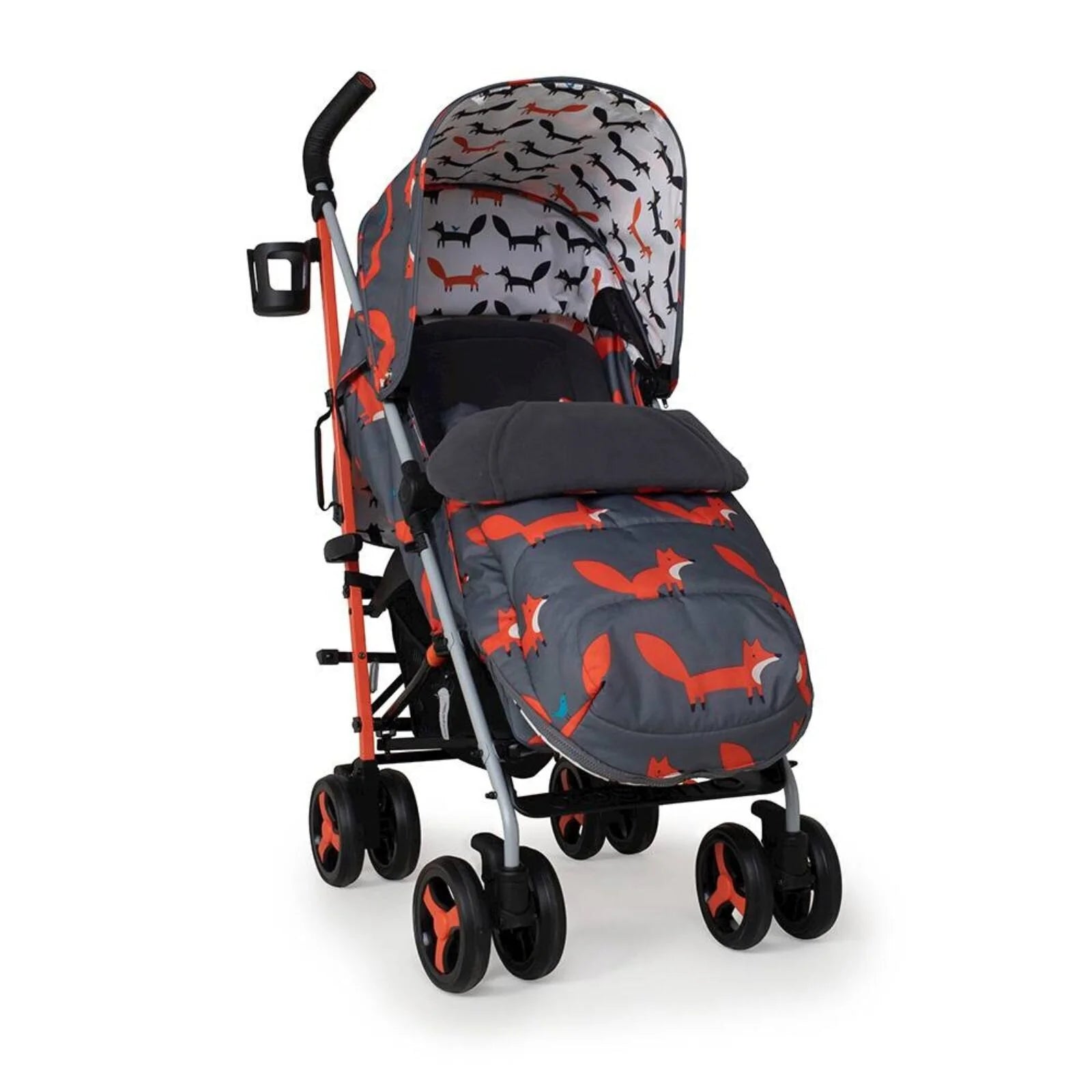 Cosatto Supa 3 Stroller - Charcoal Mister Fox - ebebek - Black Friday