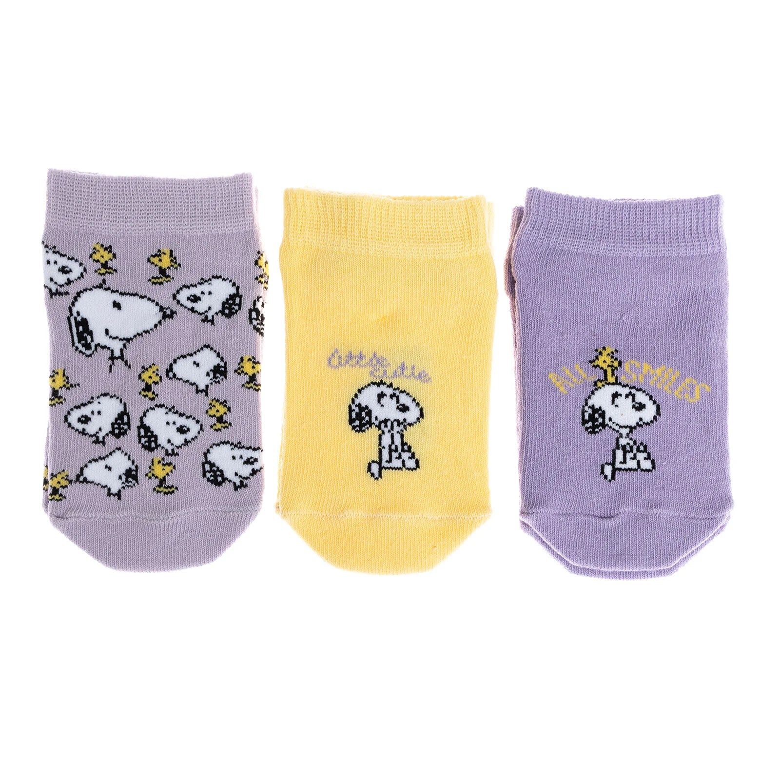 HelloBaby Girl Ankle Socks 3 Pack - Yellow - ebebek - Black Friday
