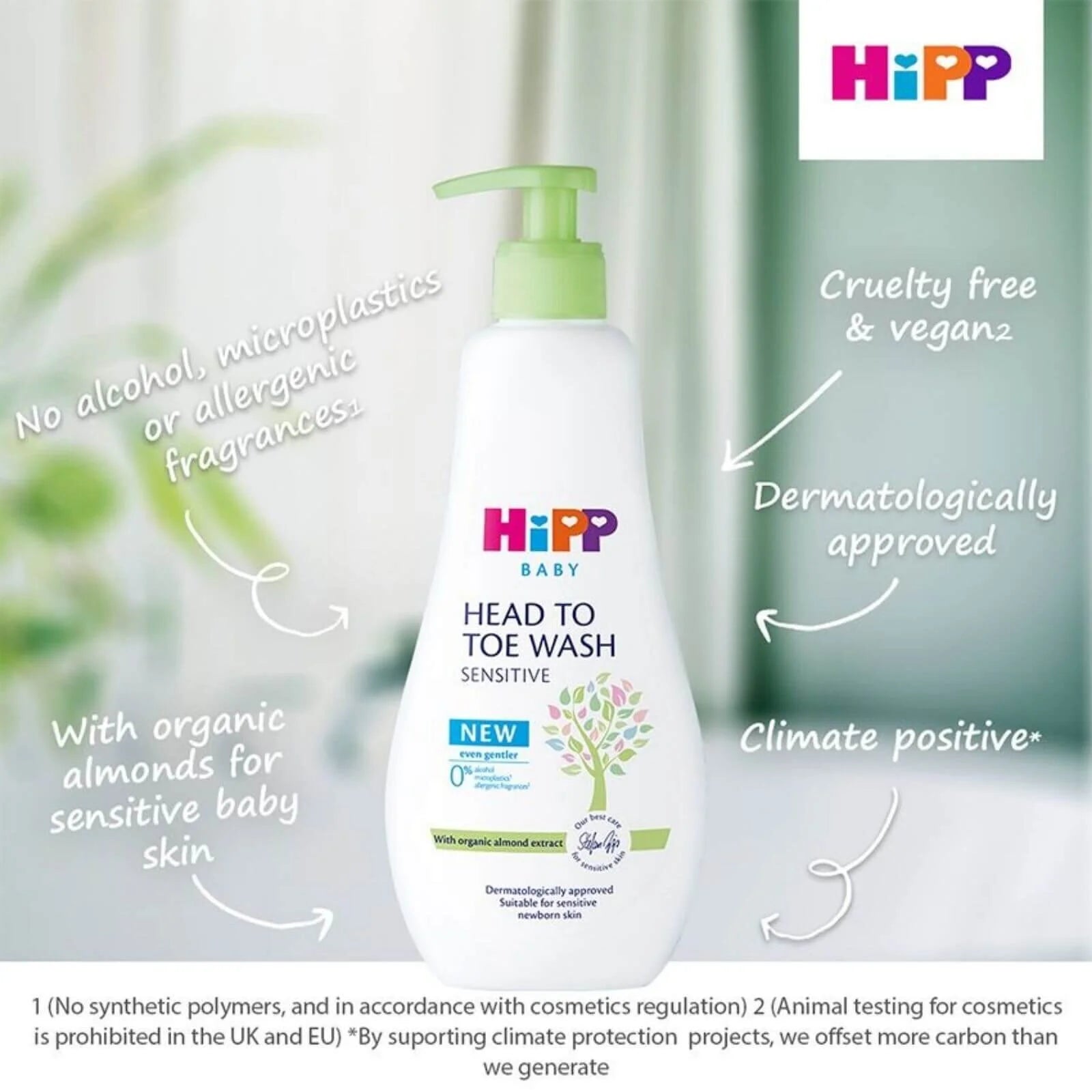 HiPP Head to Toe Baby Wash 400ml - ebebek - Black Friday