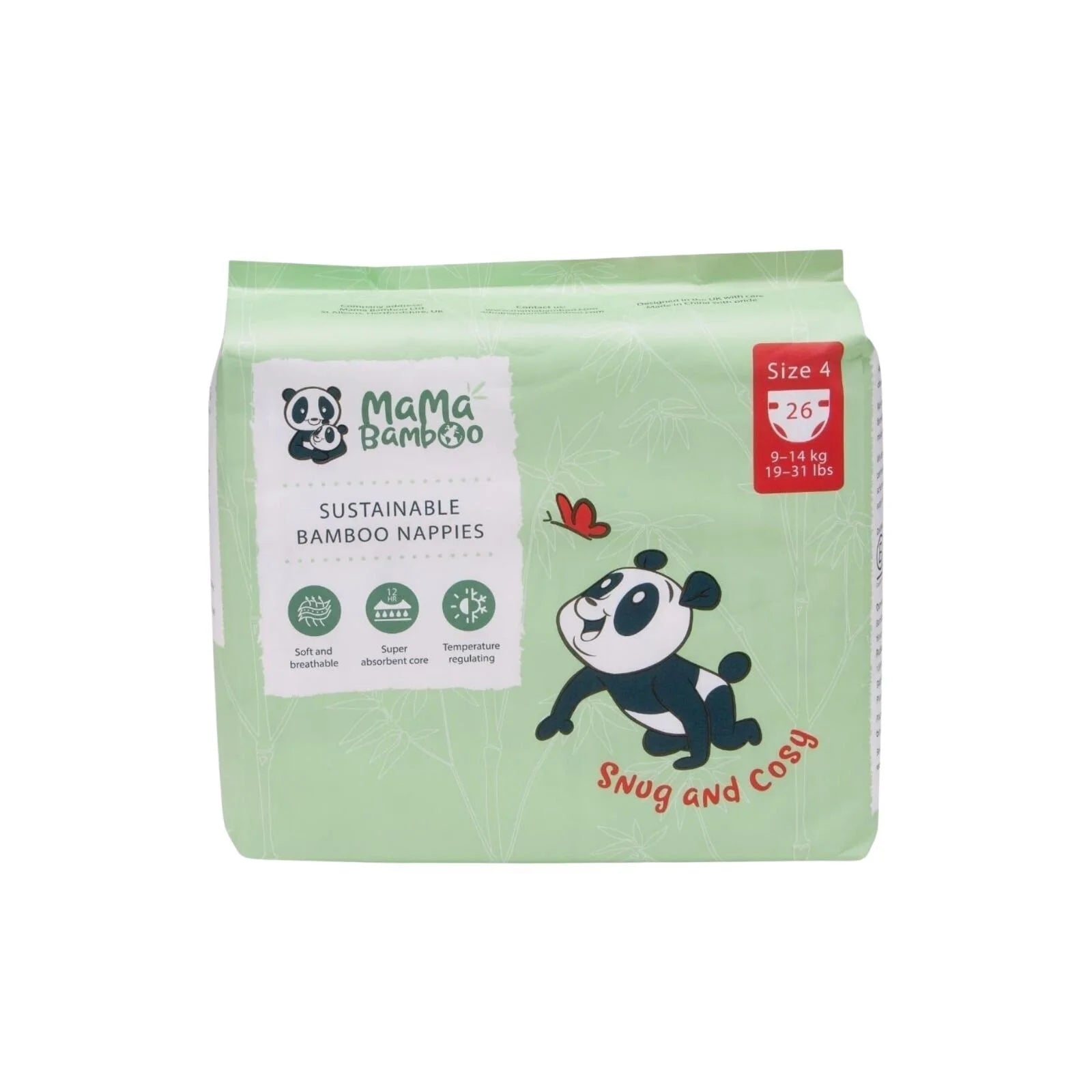 Mama Bamboo Sustainable Bamboo Size 4 - 26 nappies - ebebek - Black Friday