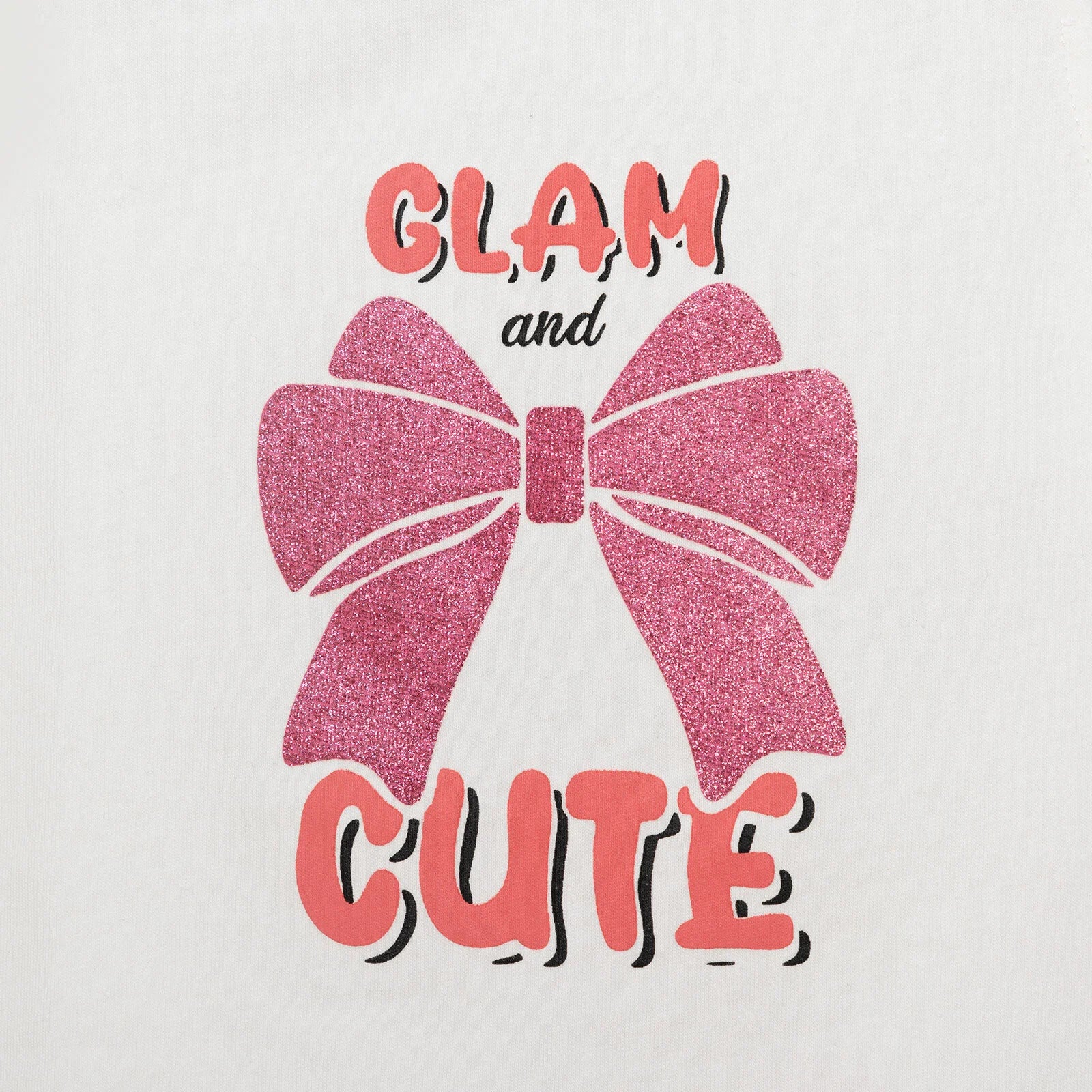 HelloBaby Basic Girl Bow Printed Athlete - Ecru - ebebek - Black Friday