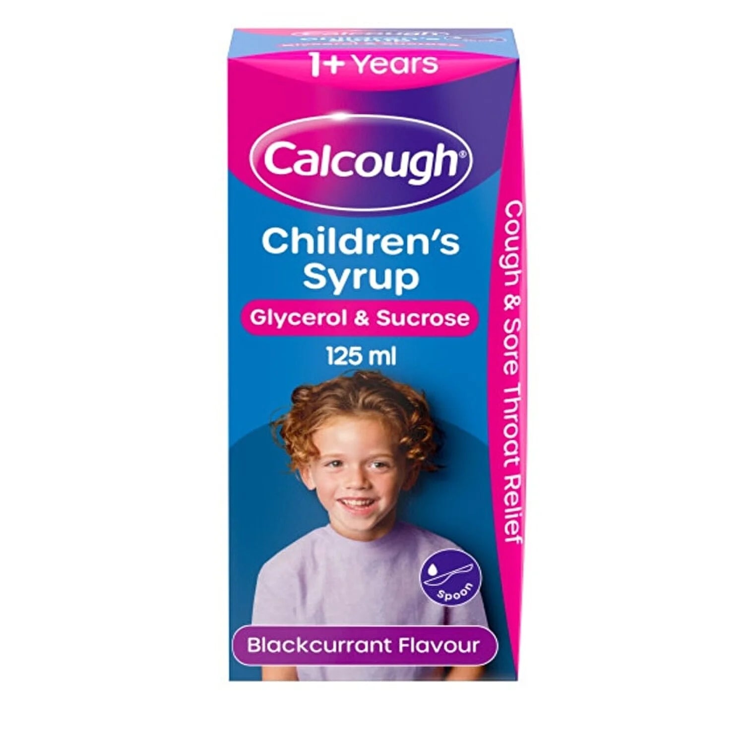 Calcough Children Blackcurrant 12+ months 125ml - ebebek - Black Friday