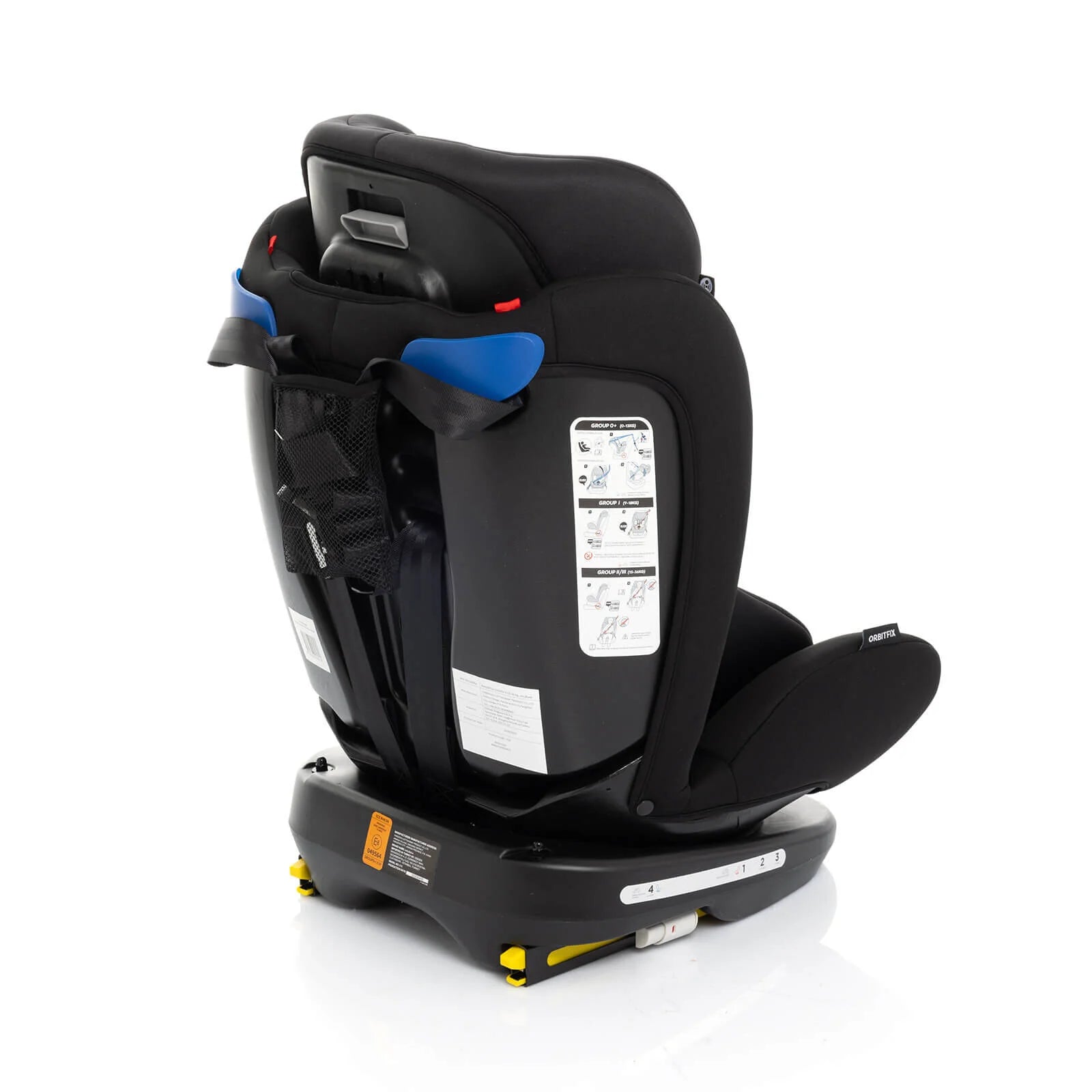 baby plus Orbitfix Group 0+/1/2/3 (Birt to 12 Years) Car Seat - Black - ebebek - Black Friday