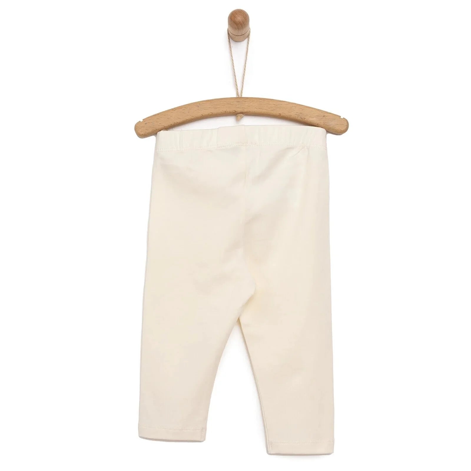 HelloBaby Basıc Leggings - Ecru - ebebek - Black Friday