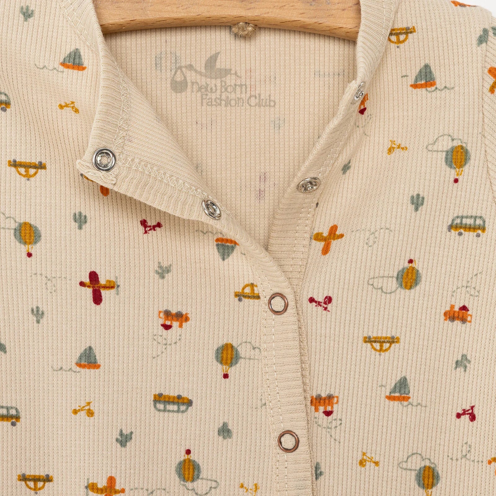 Newborn Fashion Club Newborn Baby Boy Jumpsuit - Beige - ebebek - Black Friday