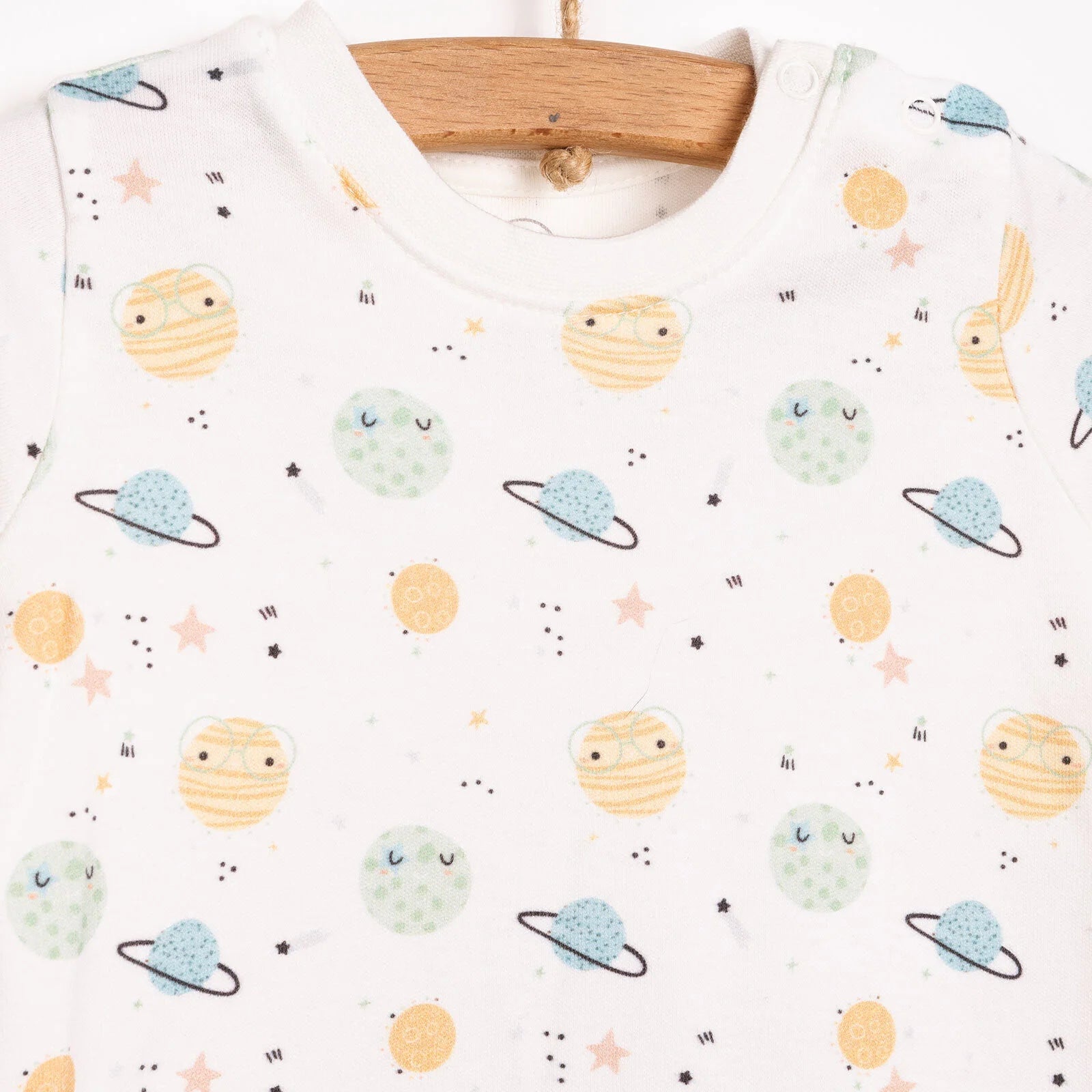 Pambuliq Unisex Long Sleeve Pyjamas Set - Yellow - ebebek - Black Friday