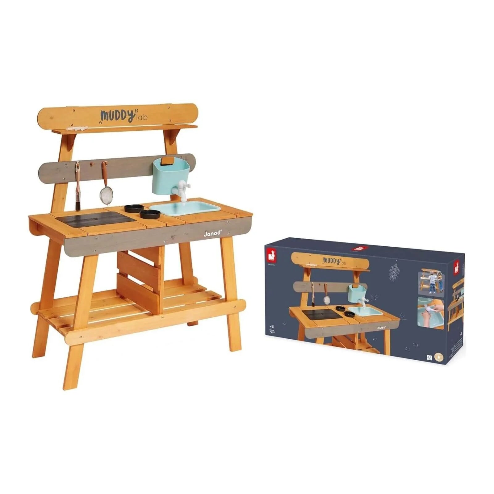 Janod Muddy Lab Outdoor Kitchen - ebebek - Black Friday