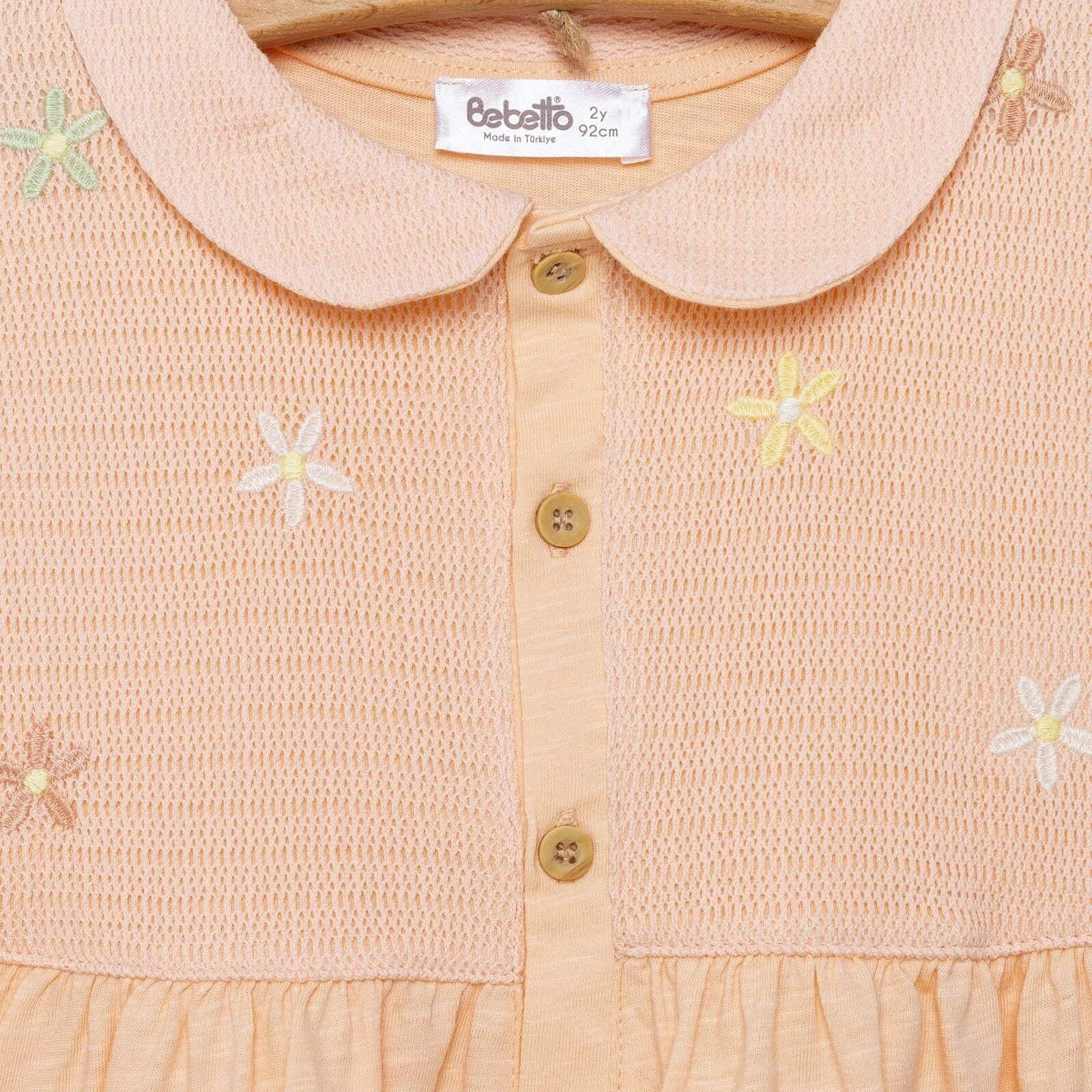 Bebetto Pink Pear Girl Dress - Salmon - ebebek - Black Friday