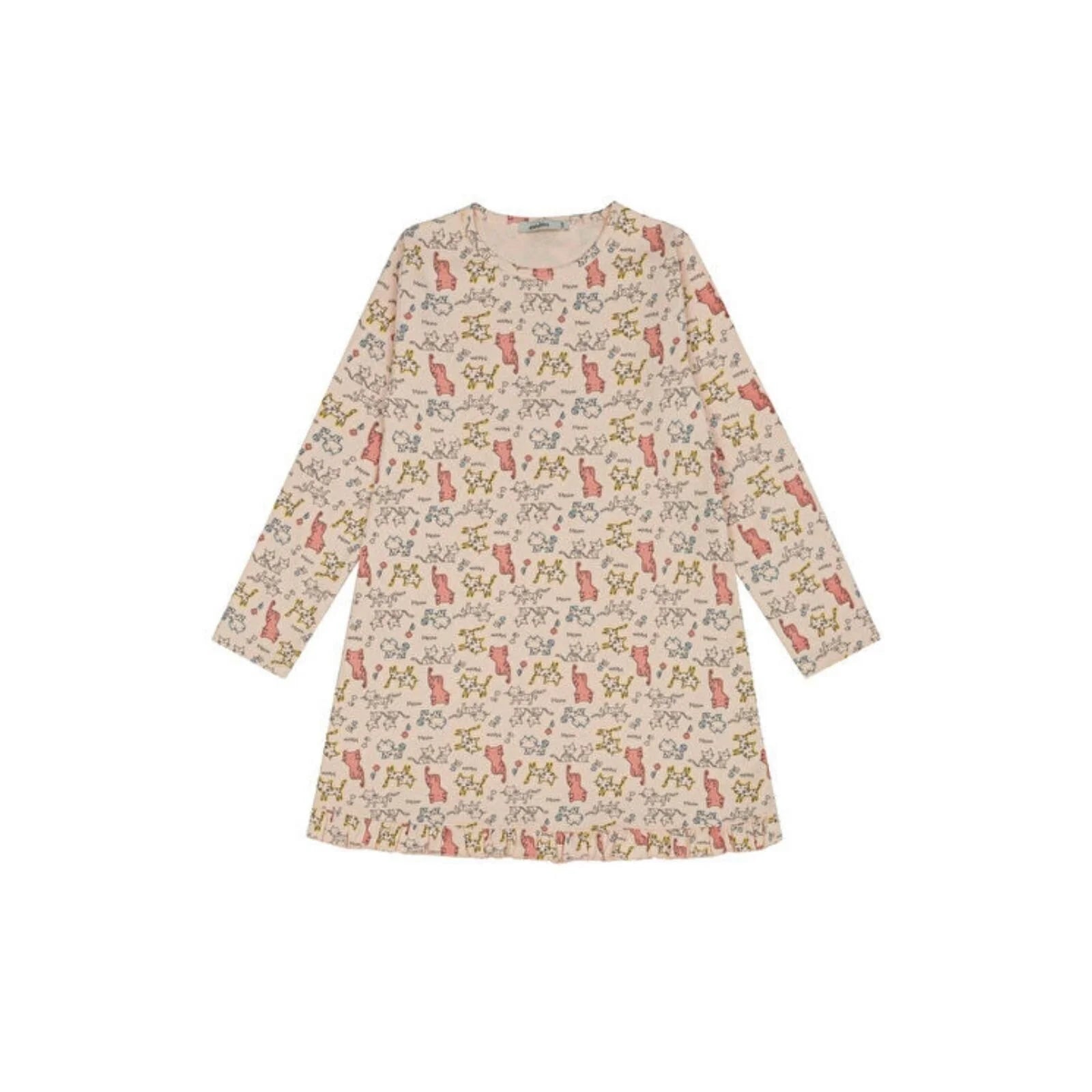 Antebies Cat Person Rin Nightgown Orange - ebebek - Black Friday