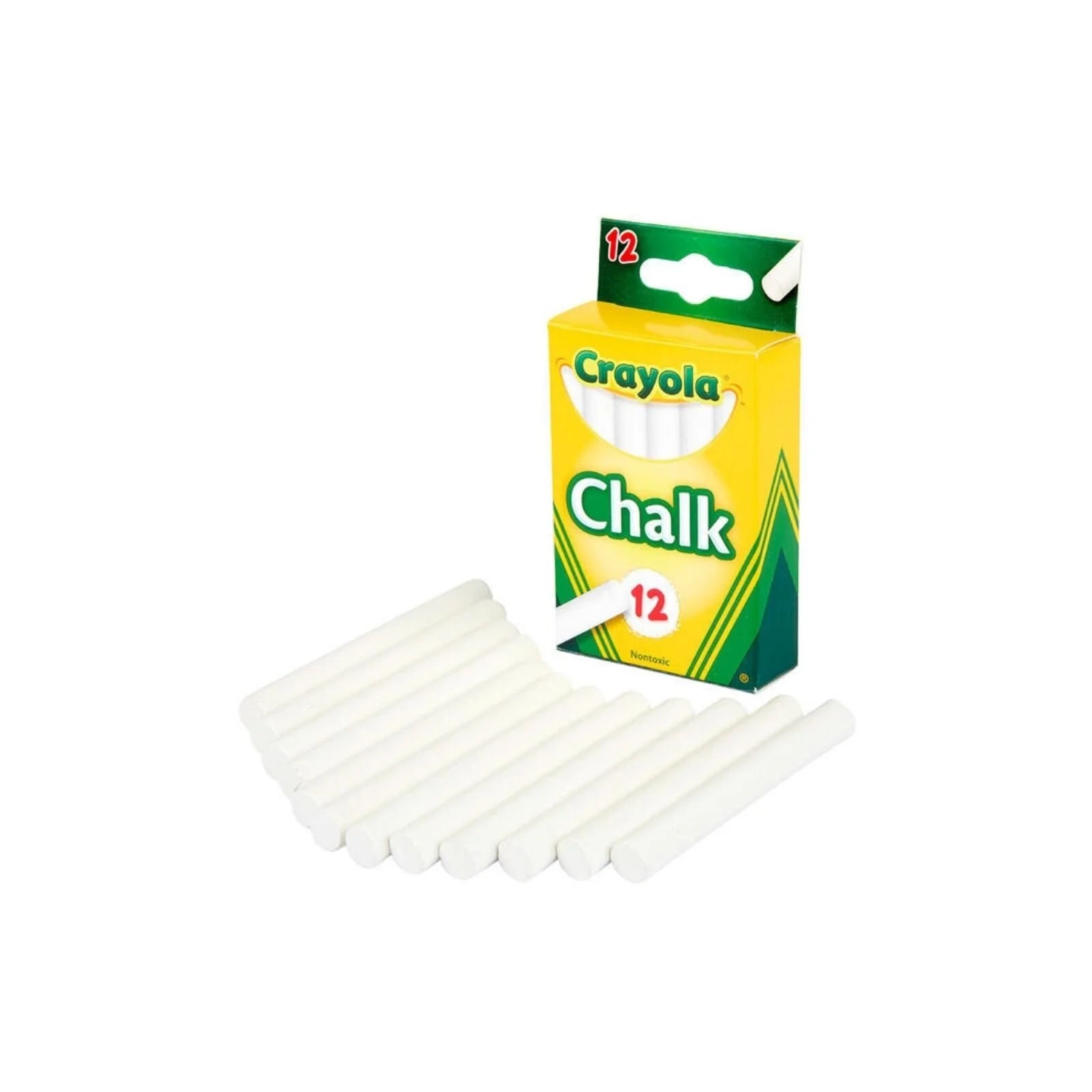 Crayola White Chalk 12 pcs - ebebek - Black Friday