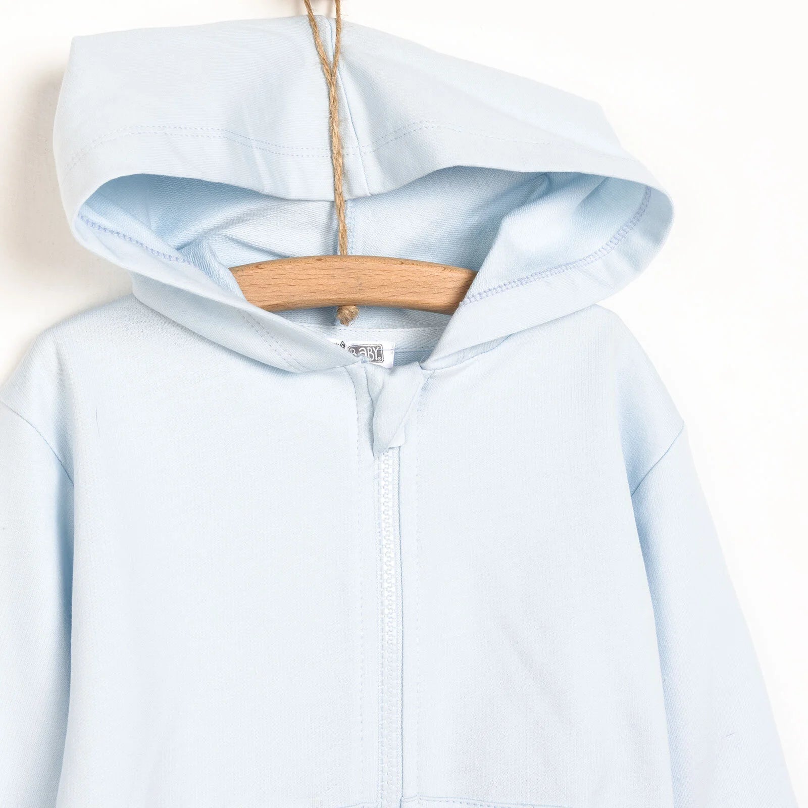 HelloBaby SPACE Boy Hooded Cardigan - Light Blue - ebebek - Black Friday