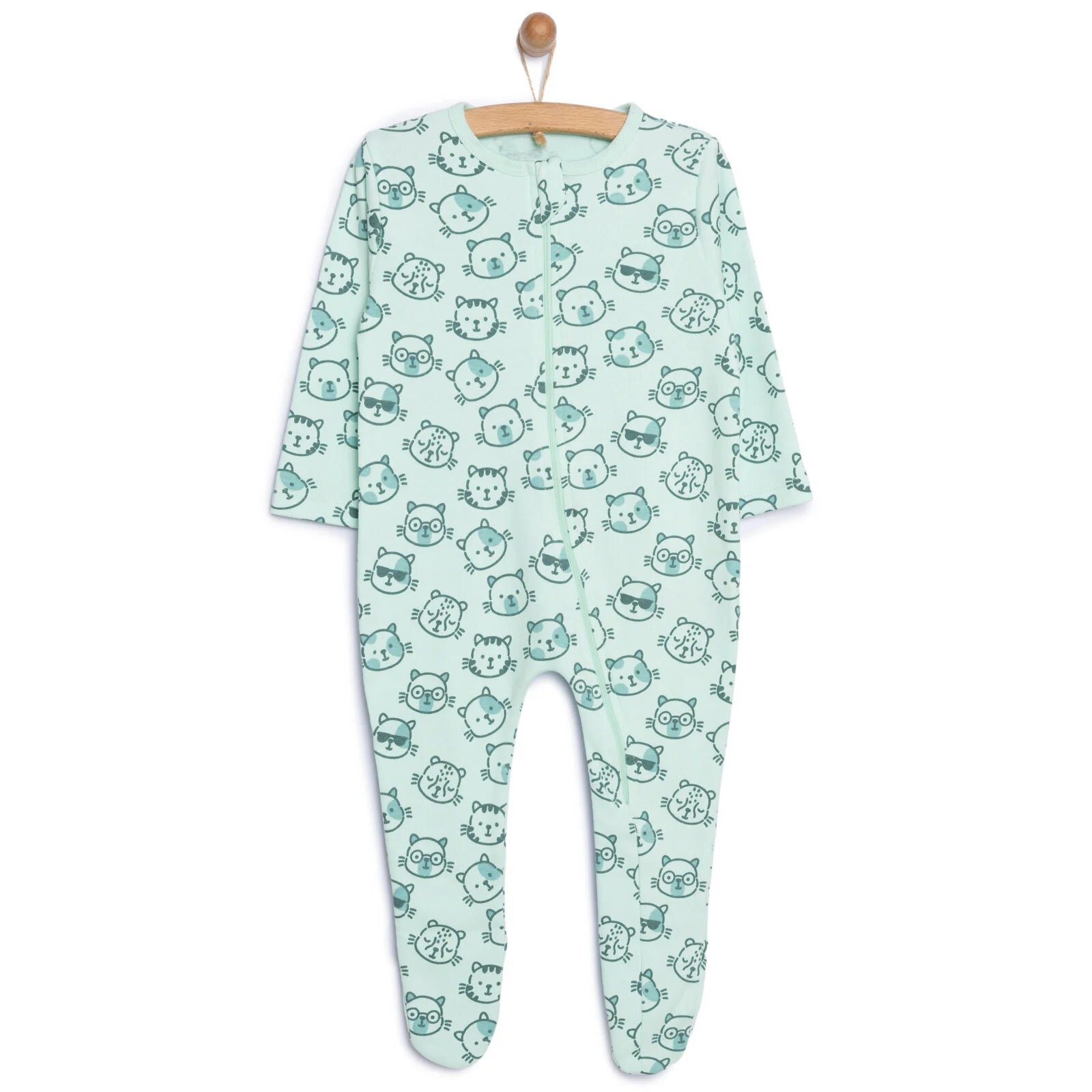 HelloBaby Newborn Footed Jumpsuit - Multicolour - ebebek - Black Friday