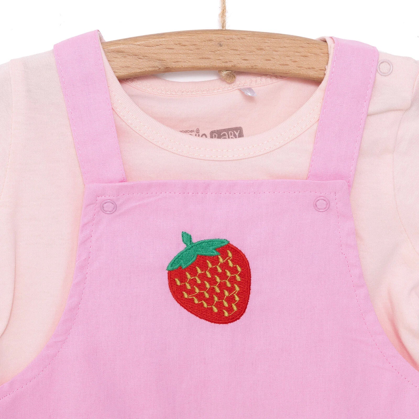 HelloBaby Girl Overall Shorts - T-shirt - Pink - ebebek - Black Friday