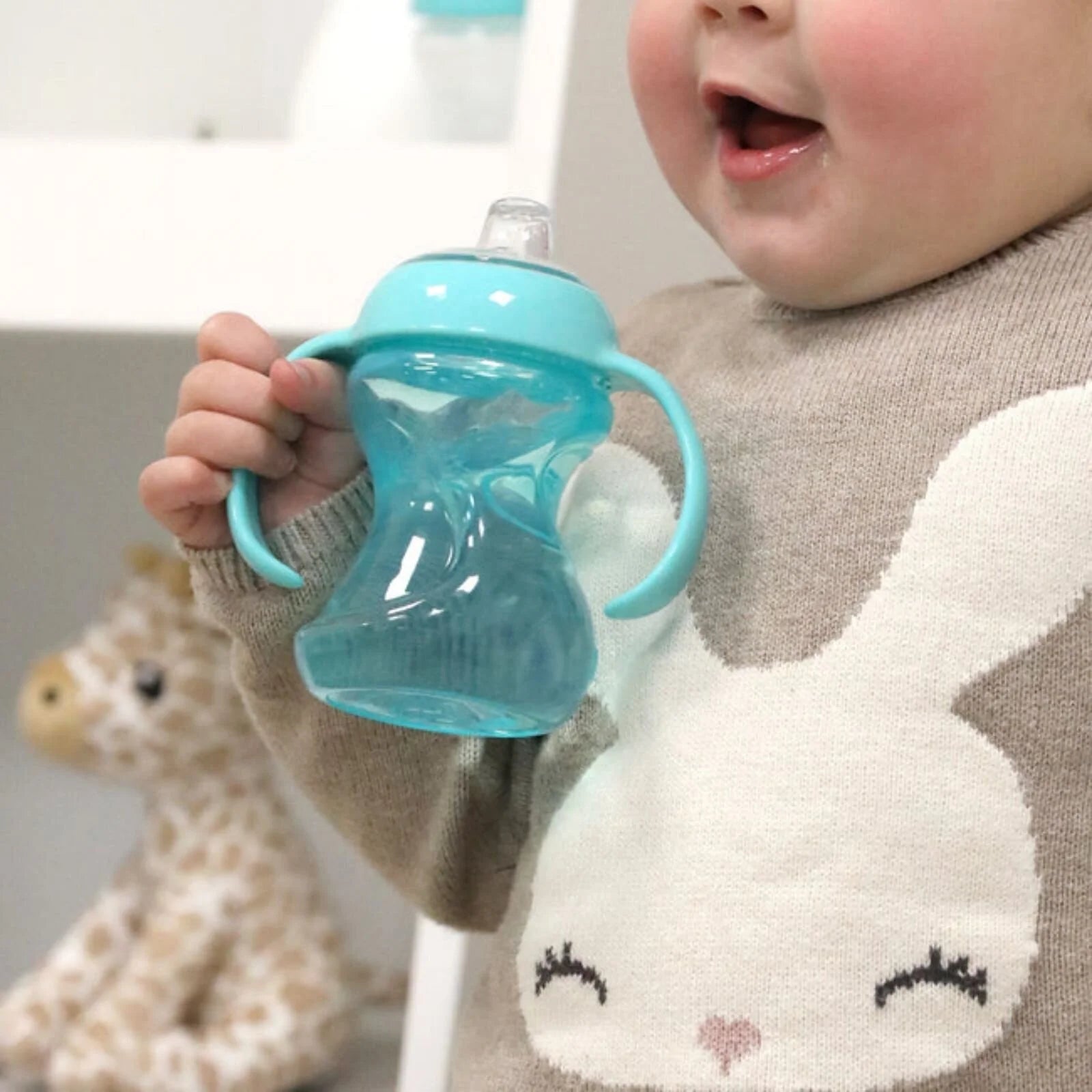 Nuby Mini Grip N' Sip Baby's First Handles Cup Pack of 1 - Nuby - ebebek