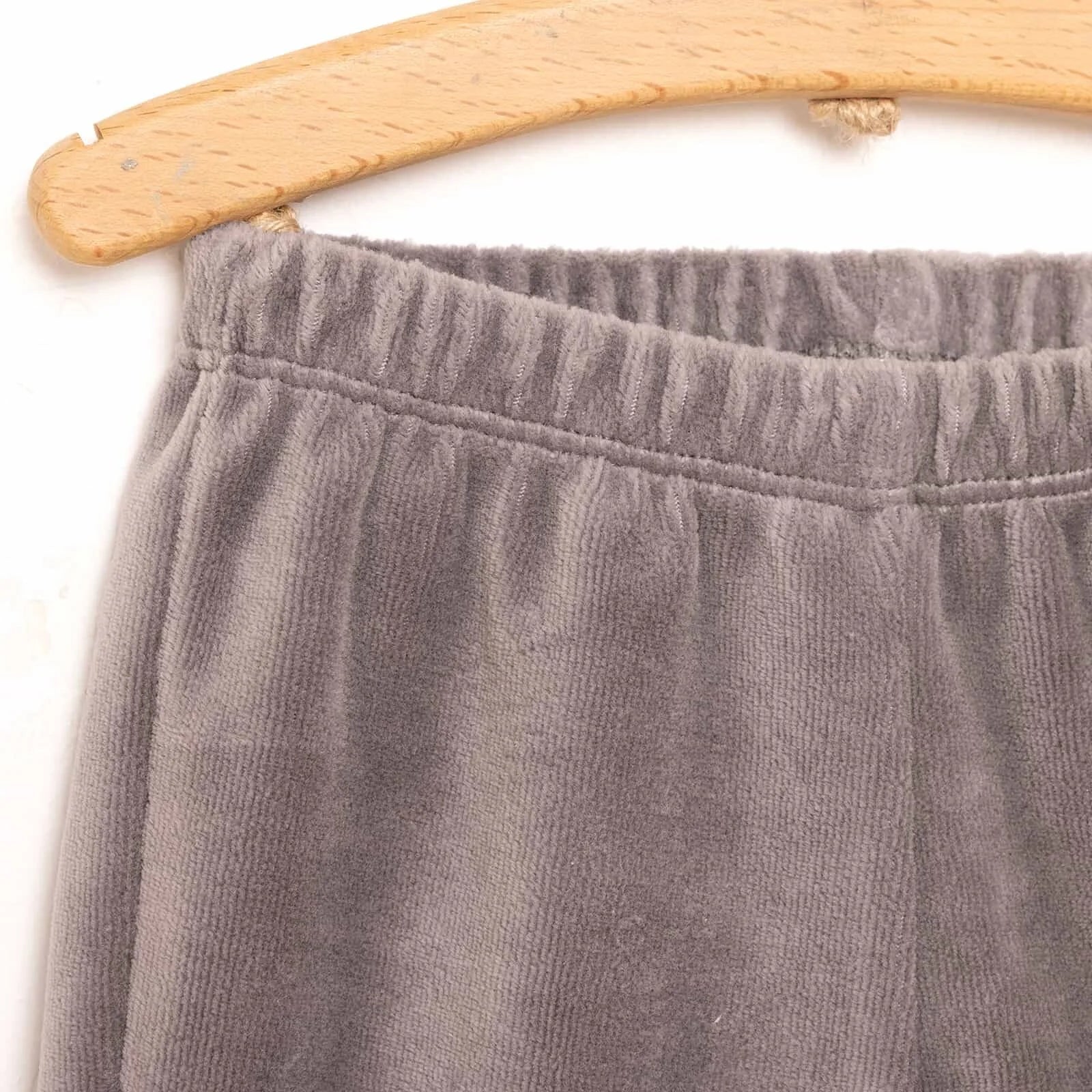 HelloBaby Basic Velvet Joggers - Dark Grey - ebebek - Black Friday