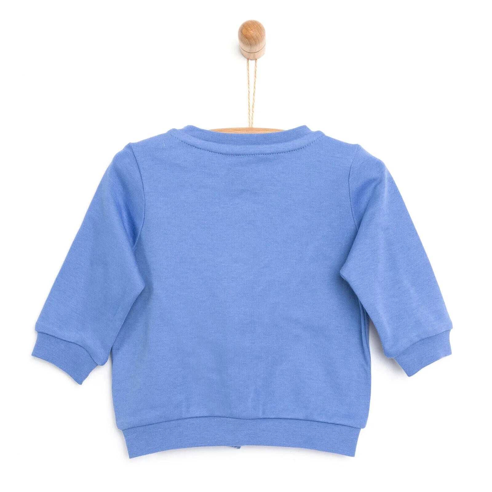 HelloBaby Basic Ribbed Cardigan - Blue - ebebek - Black Friday