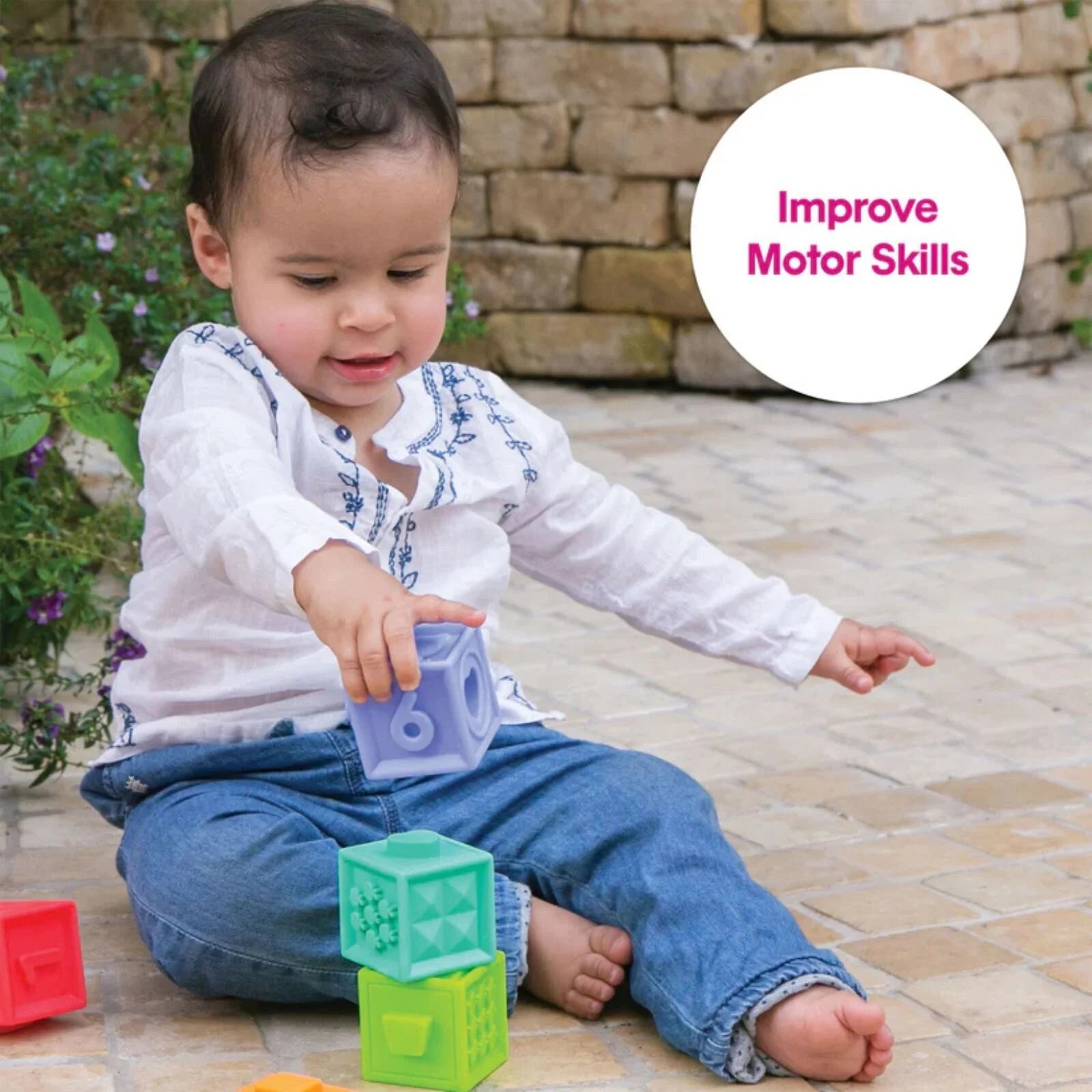 Edushape Textured Pop Blocks - ebebek - Black Friday