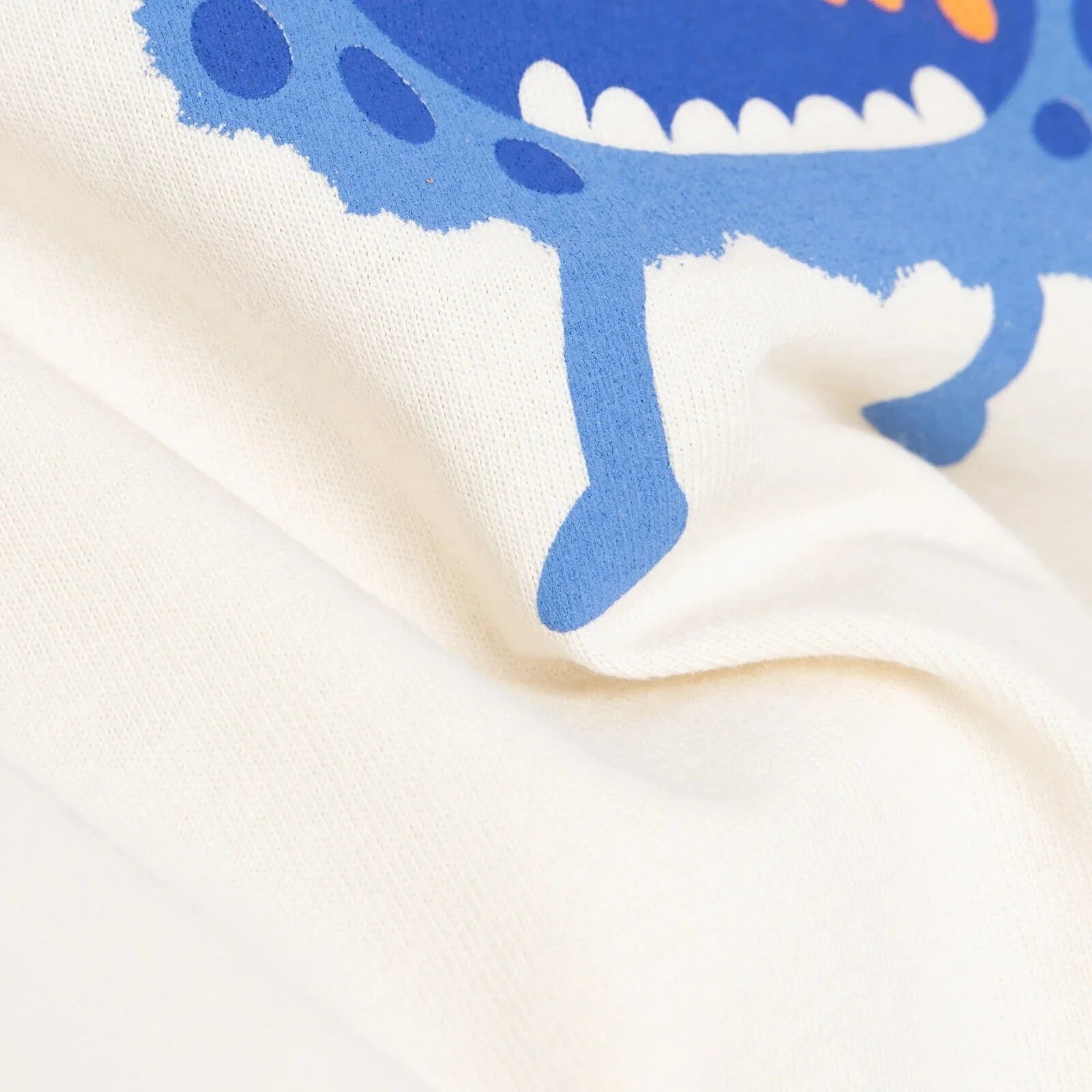 HelloBaby Basic Cute Monster Printed Tshirt - Ecru - ebebek - Black Friday