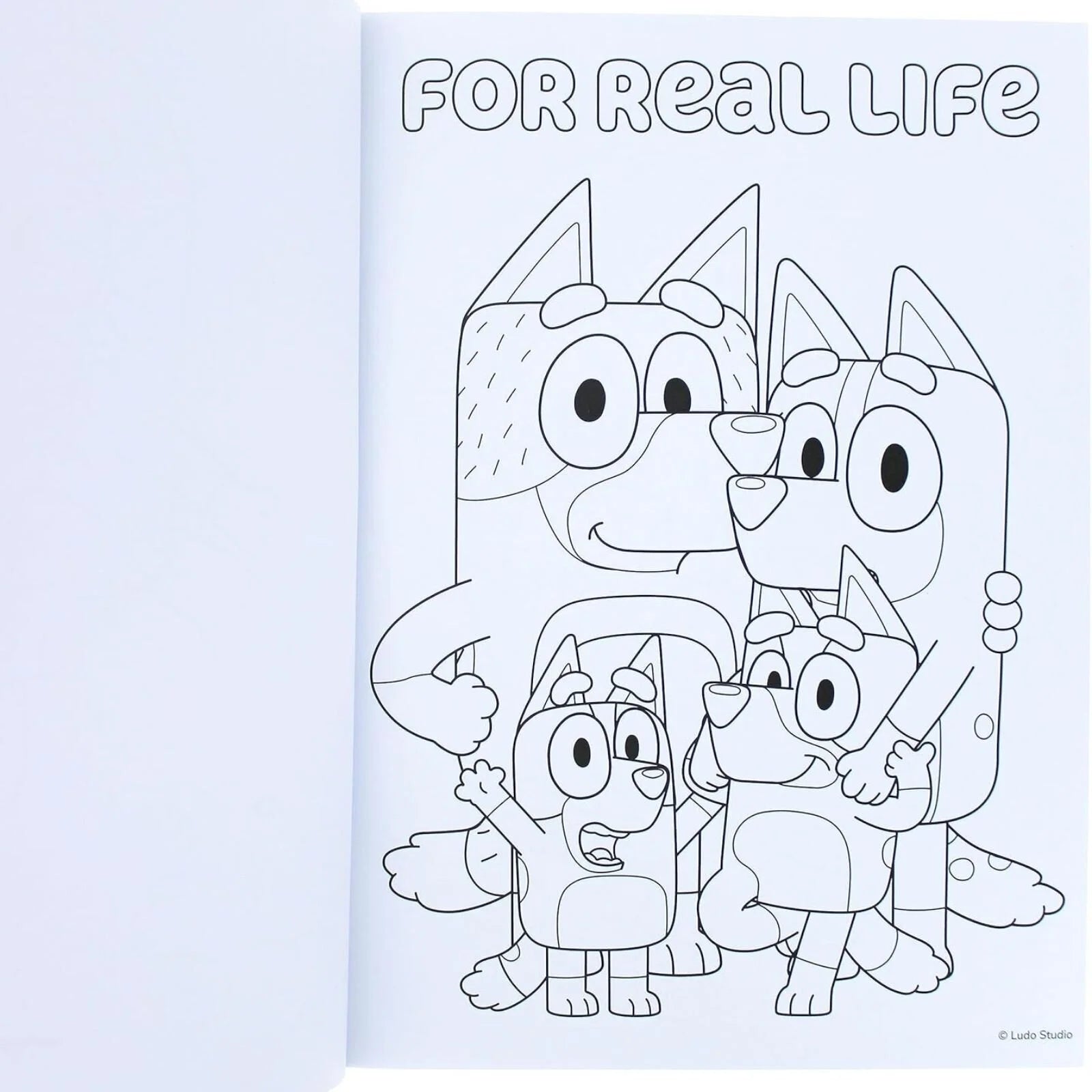 Bluey A4 Colouring Pad - ebebek - Black Friday