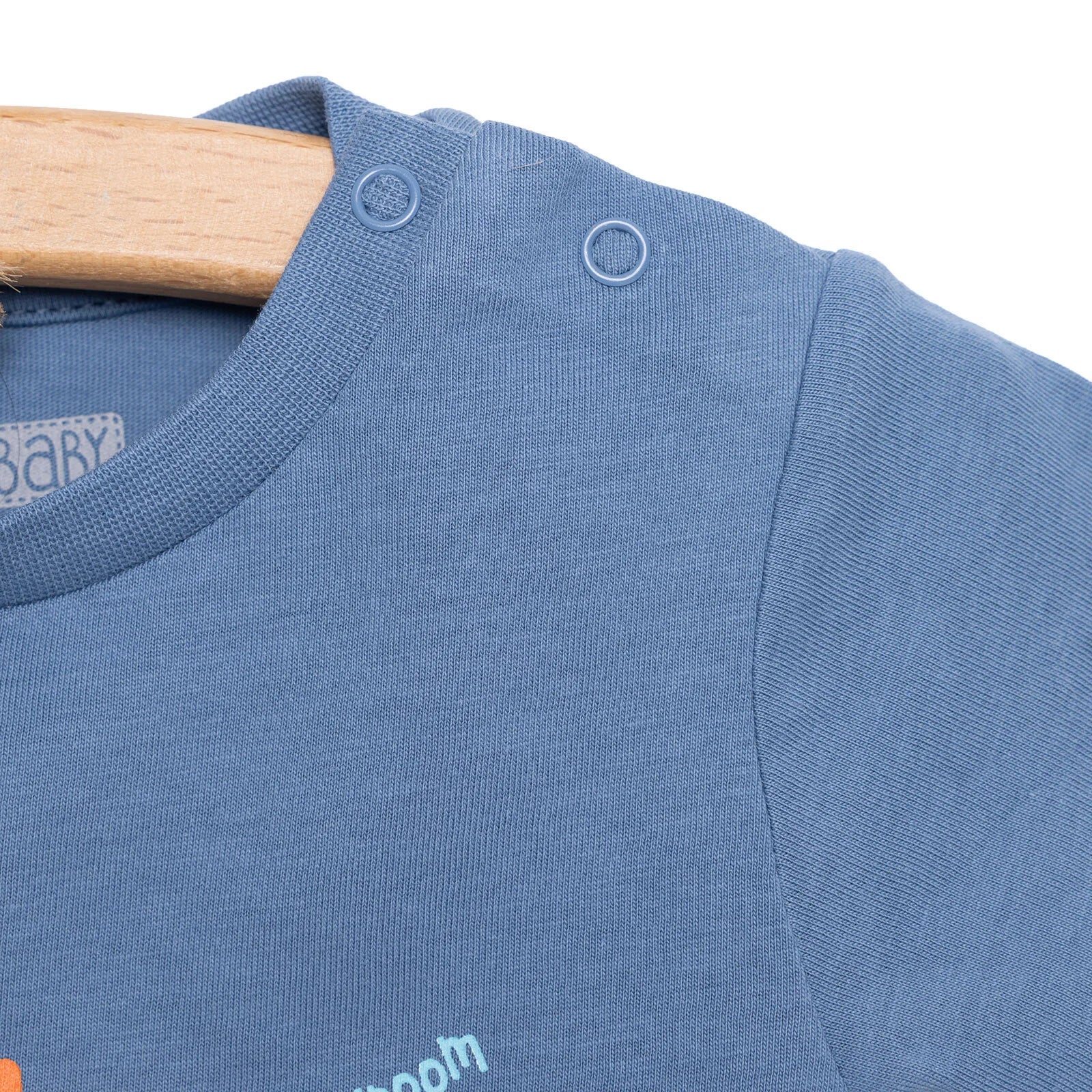 HelloBaby Baby Boy Basic Tshirt - Blue - ebebek - Black Friday