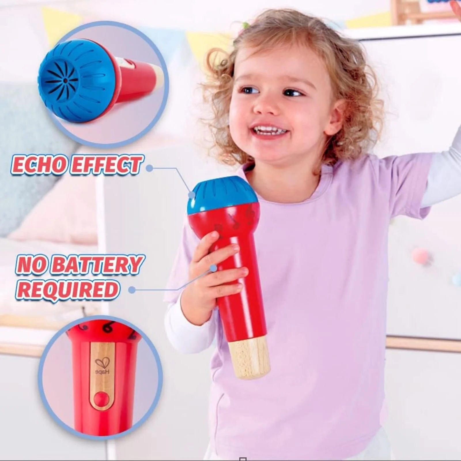 Hape Mighty Echo Microphone - ebebek - Black Friday