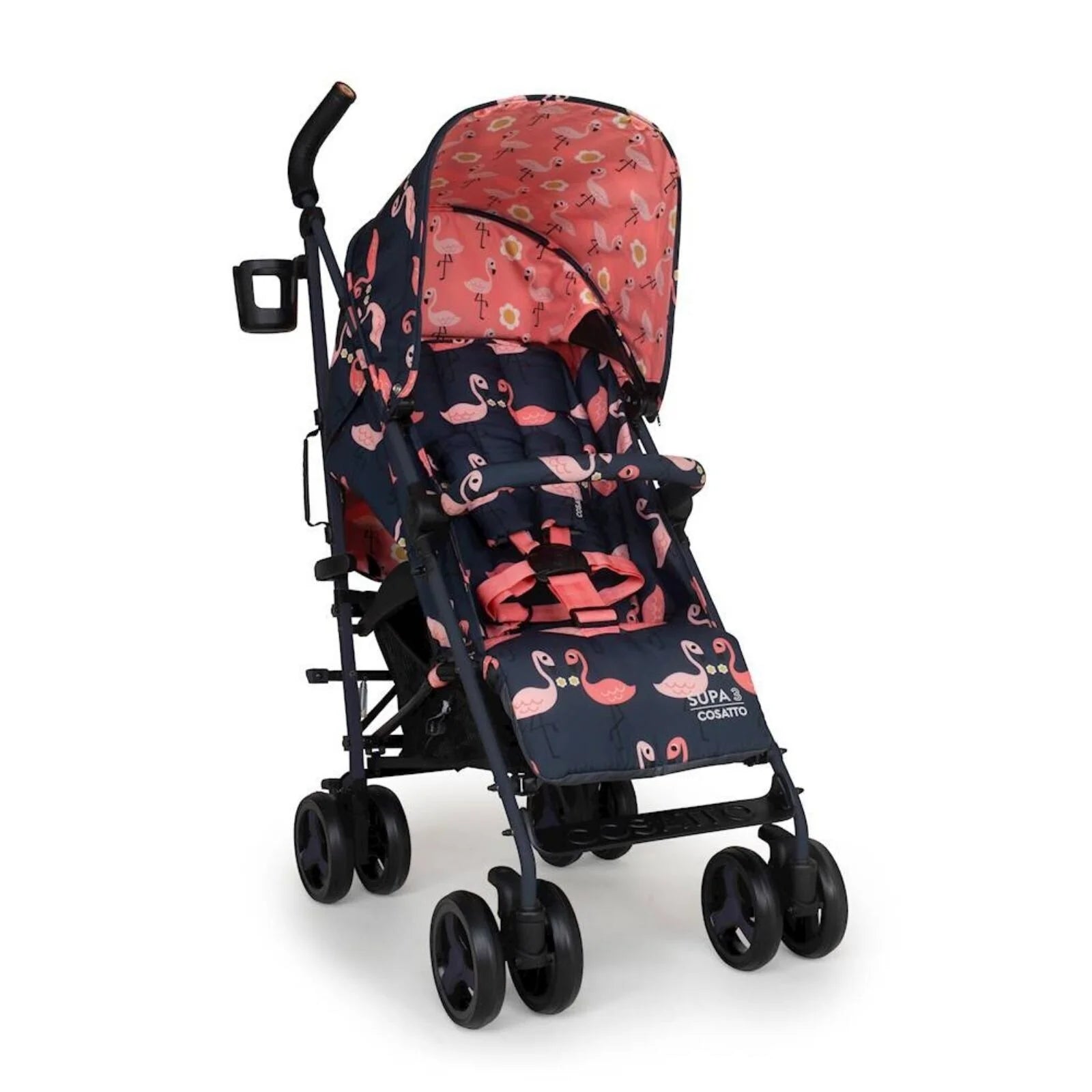 Cosatto Supa 3 Stroller - Pretty Flamingo - ebebek - Black Friday