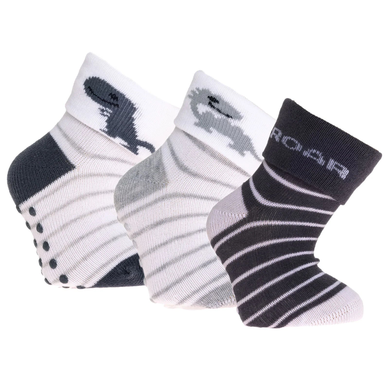 HelloBaby Baby Boy Pack of 3 Socks - Grey - ebebek - Black Friday