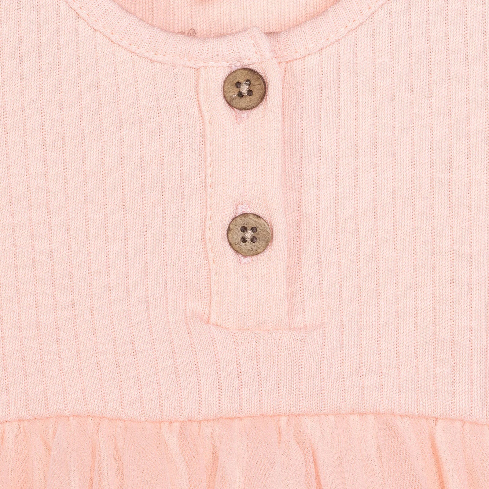 HelloBaby Newborn Girl Tulle Dress - Salmon - ebebek - Black Friday