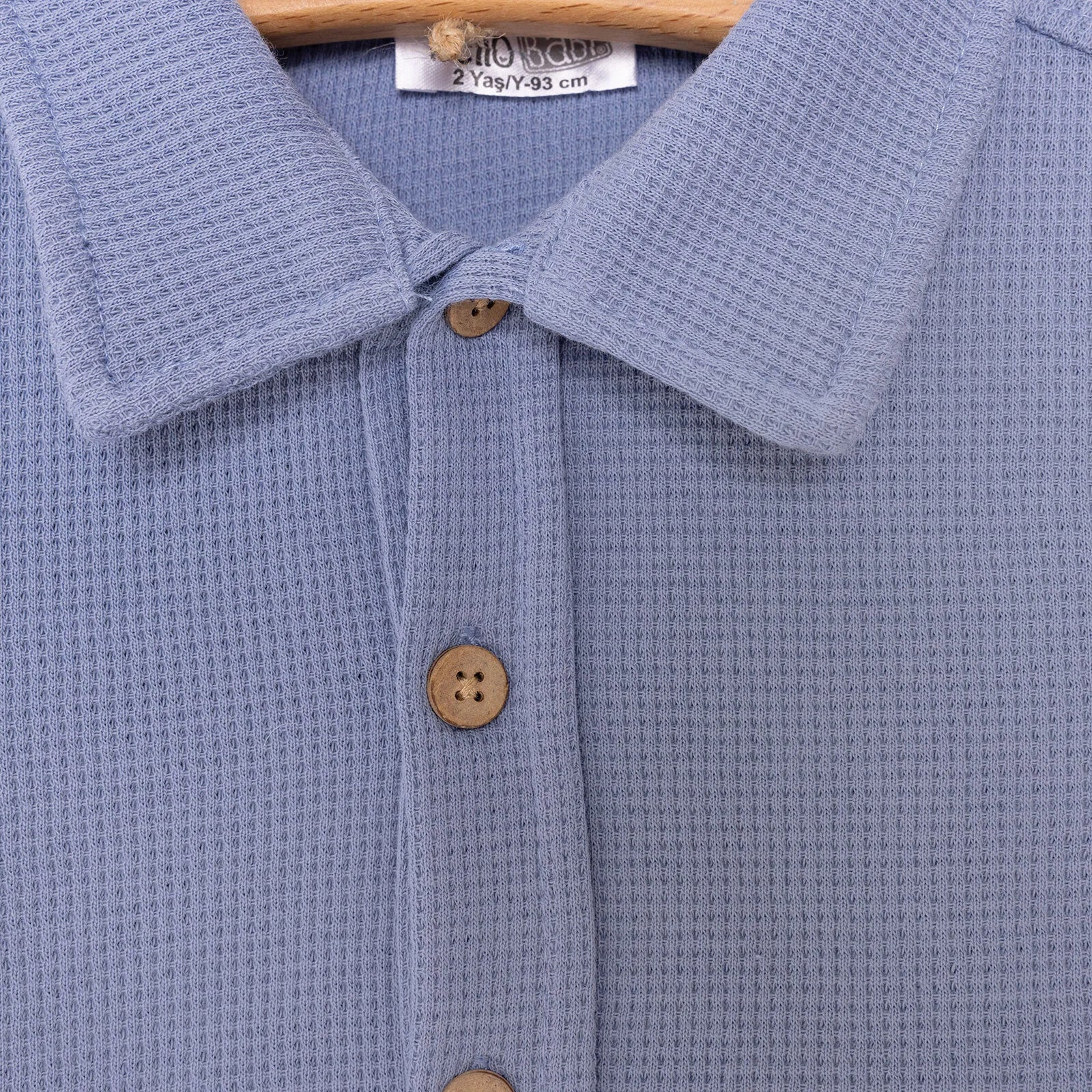 HelloBaby Baby Boy Shirt - Navy Blue - ebebek - Black Friday