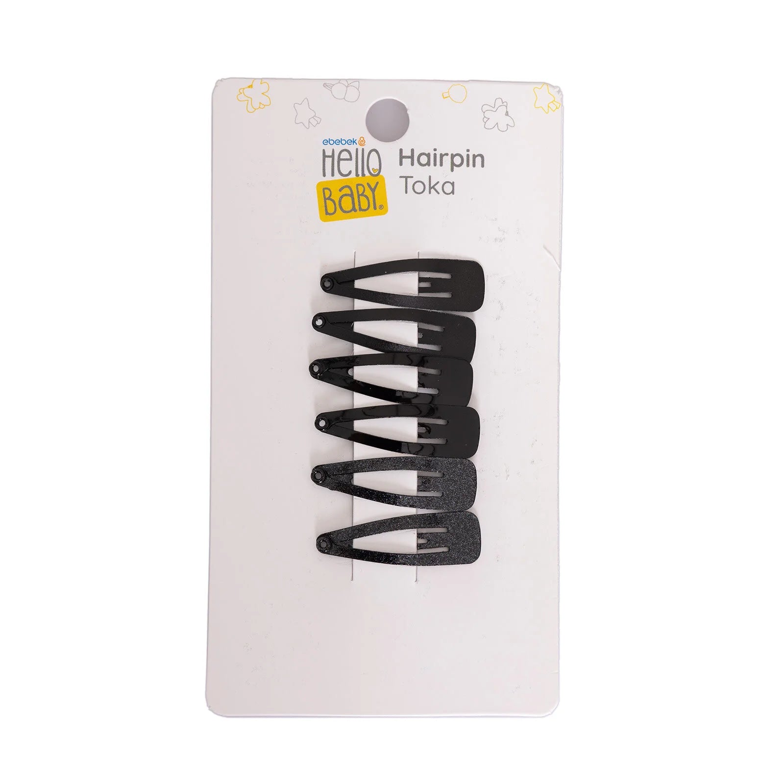 HelloBaby Girl Hair Clips - Black - ebebek - Black Friday