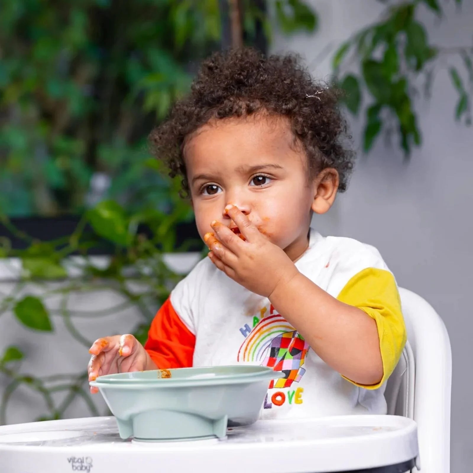 Vital Baby Nourish Power Suction Bowl - Natural Grape - ebebek - Black Friday