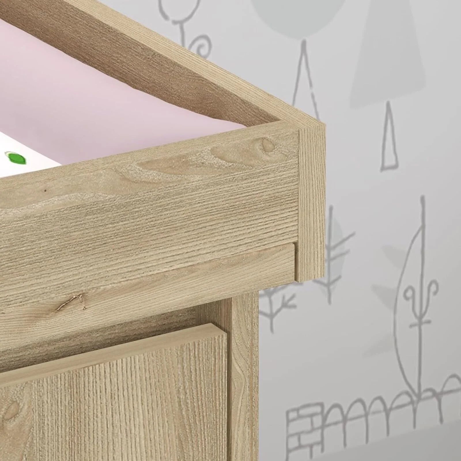 Shefa Kids 880 Baby Changing Unit - Cremona Oak - ebebek - Black Friday