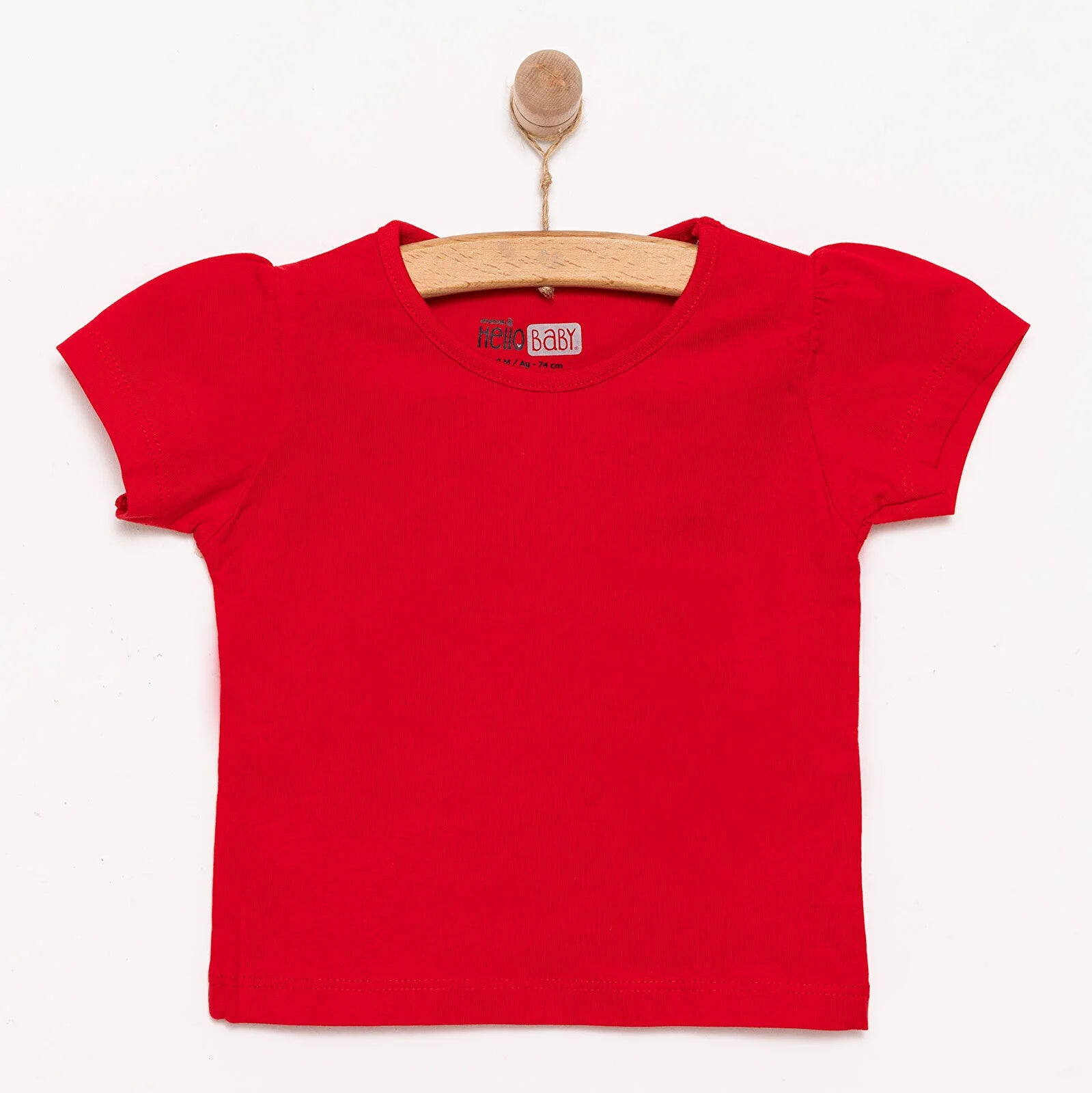 HelloBaby Baby Girl Basic Tshirt - Red - ebebek - Black Friday