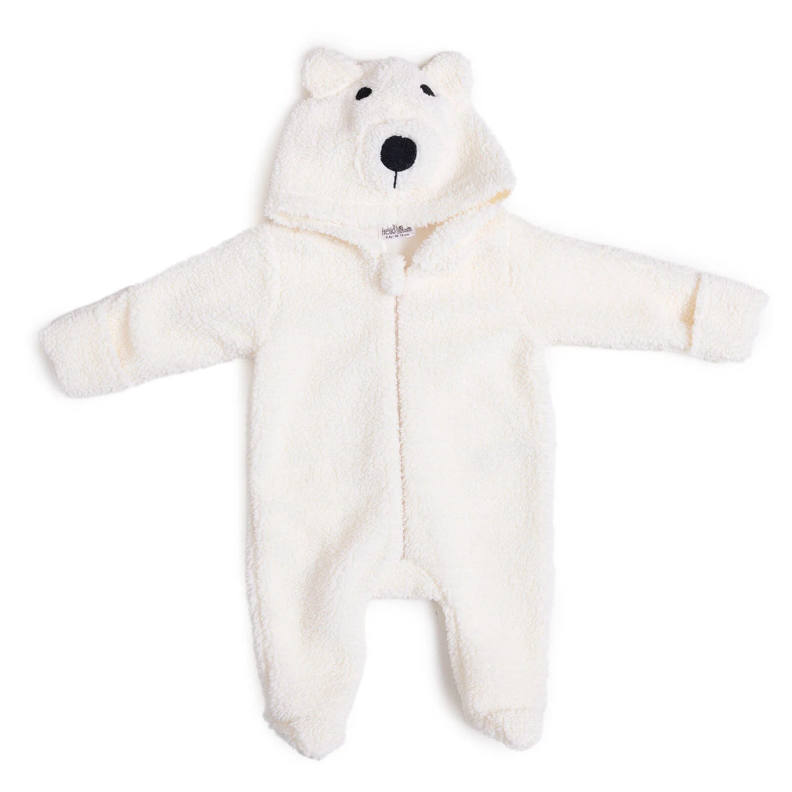 HelloBaby Newborn Unisex Baby Jumpsuit - Ecru - ebebek - Black Friday