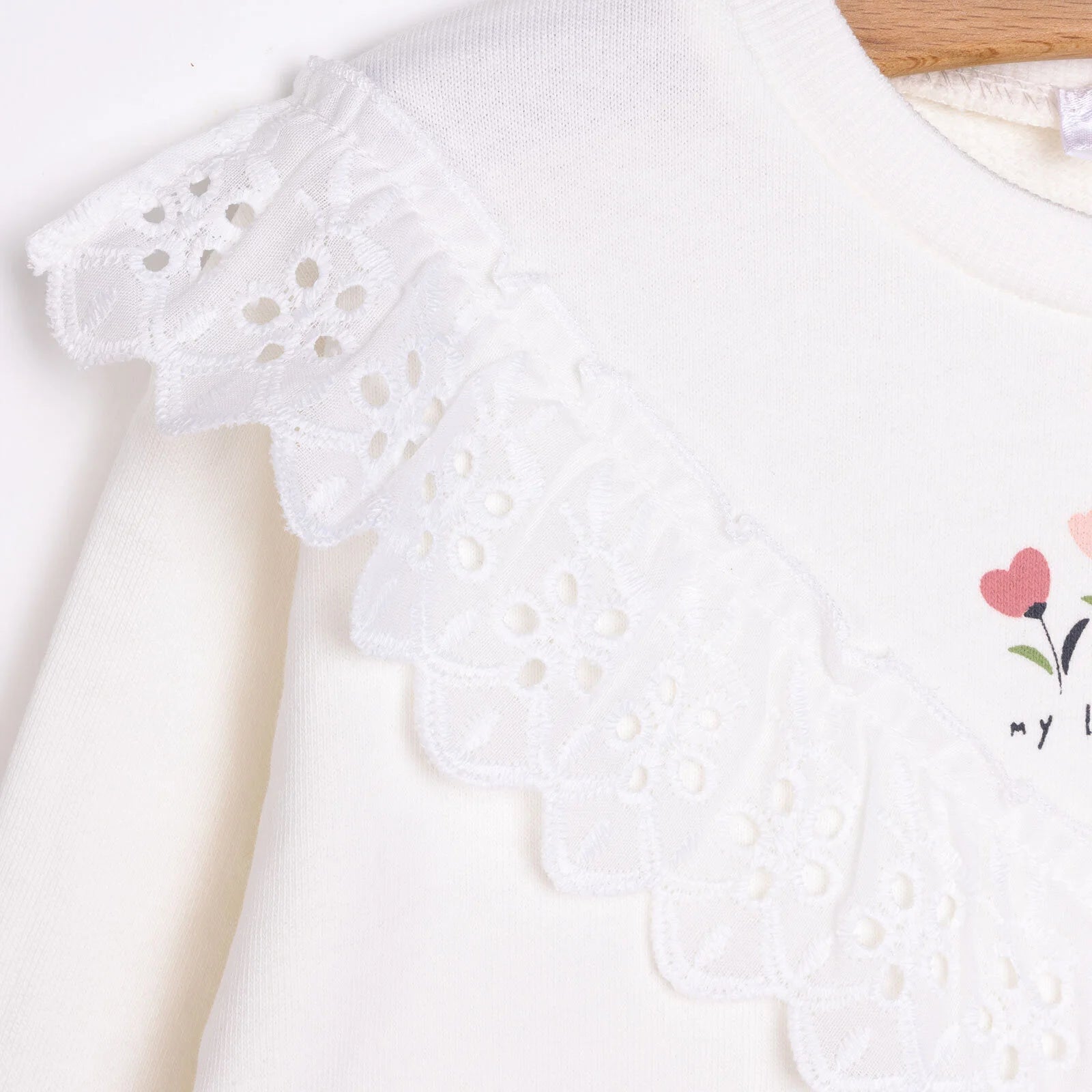 HelloBaby Winter Fairytale Leggings Set - Ecru - ebebek - Black Friday