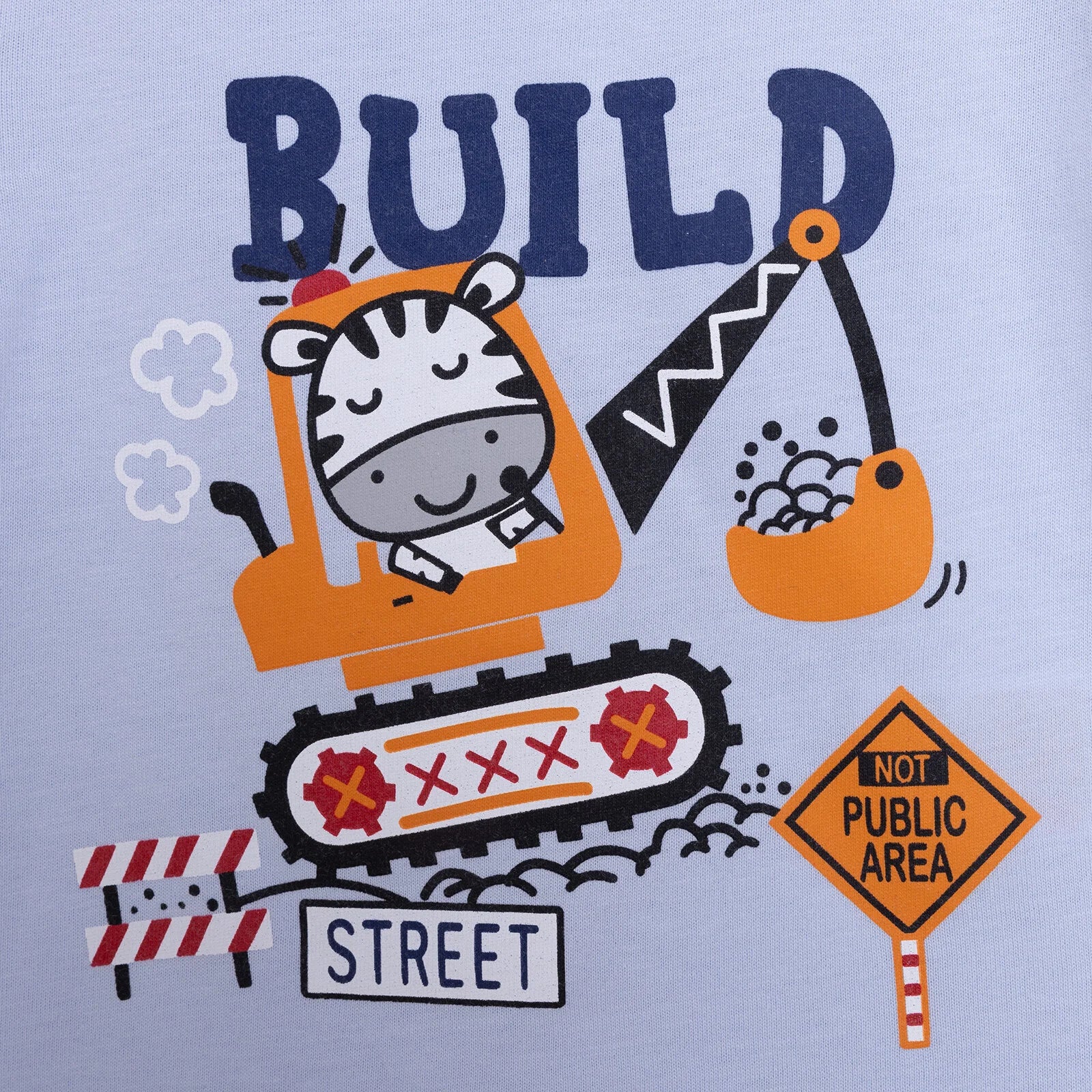 HelloBaby Baby Boy Short Sleeve Pyjamas Set - Light Blue - ebebek - Black Friday