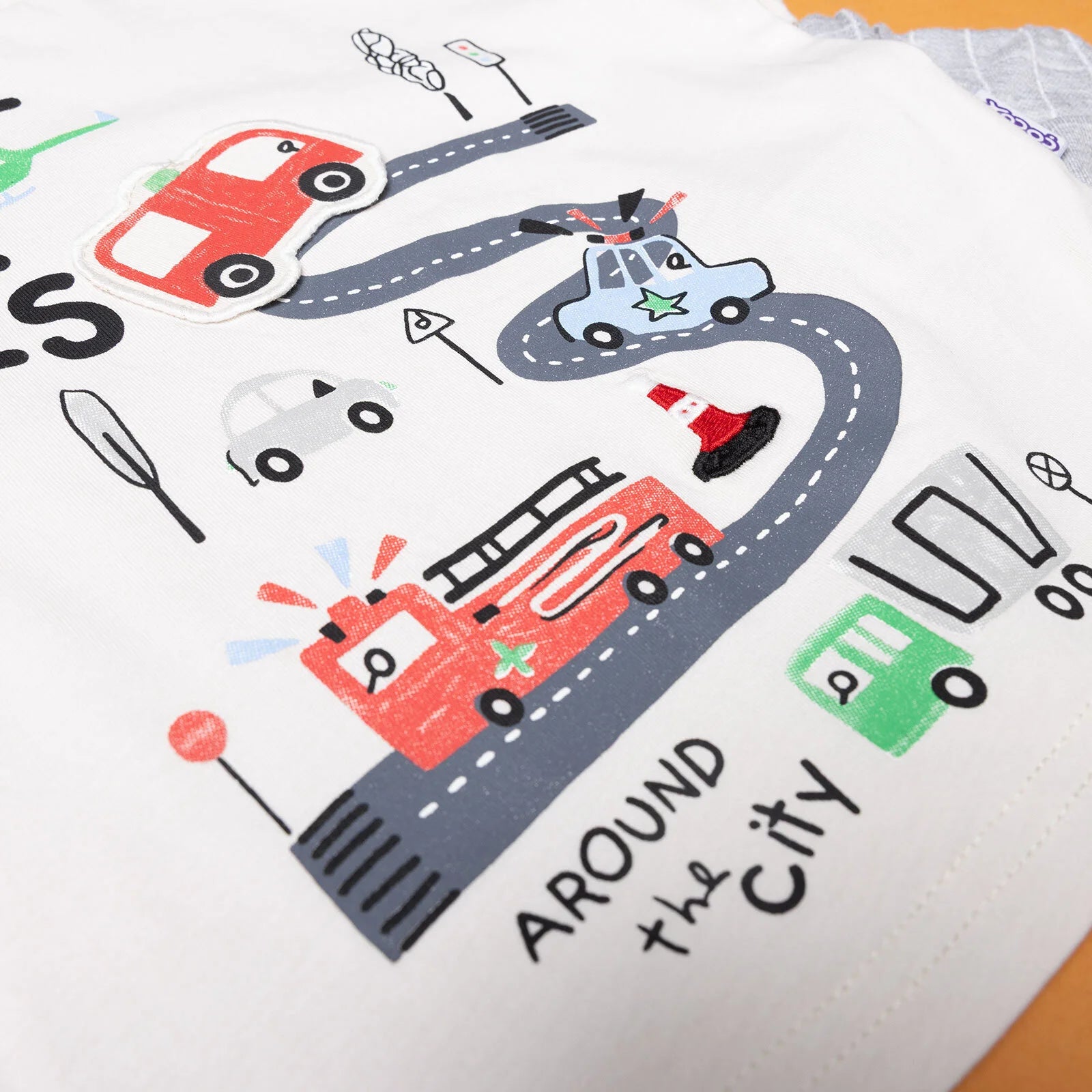 Midimod Fun World 3D Boy Tshirt - Short - Beige - ebebek - Black Friday