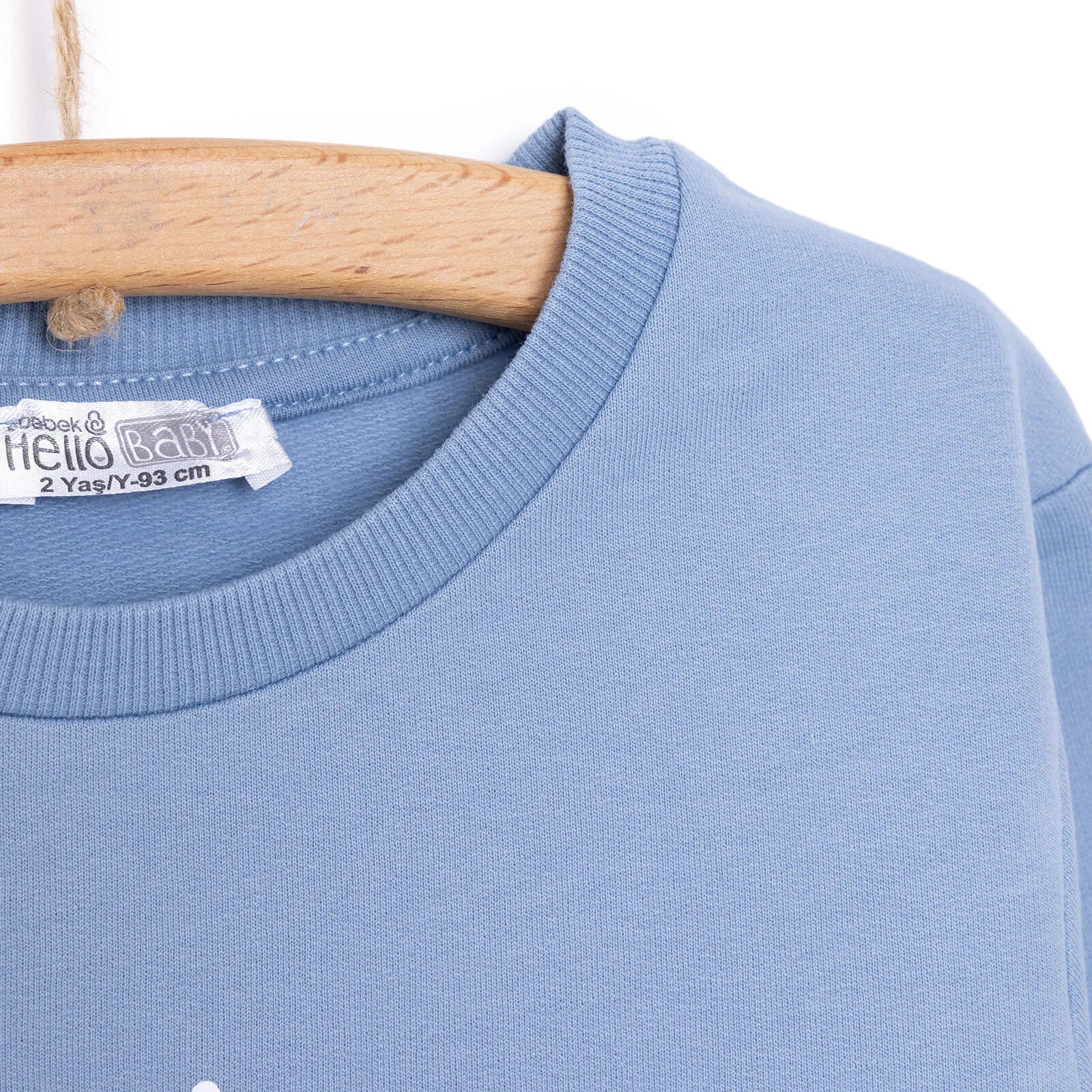 HelloBaby Basic Low Raised Lion Printed Sweatshirt - ebebek - Black Friday