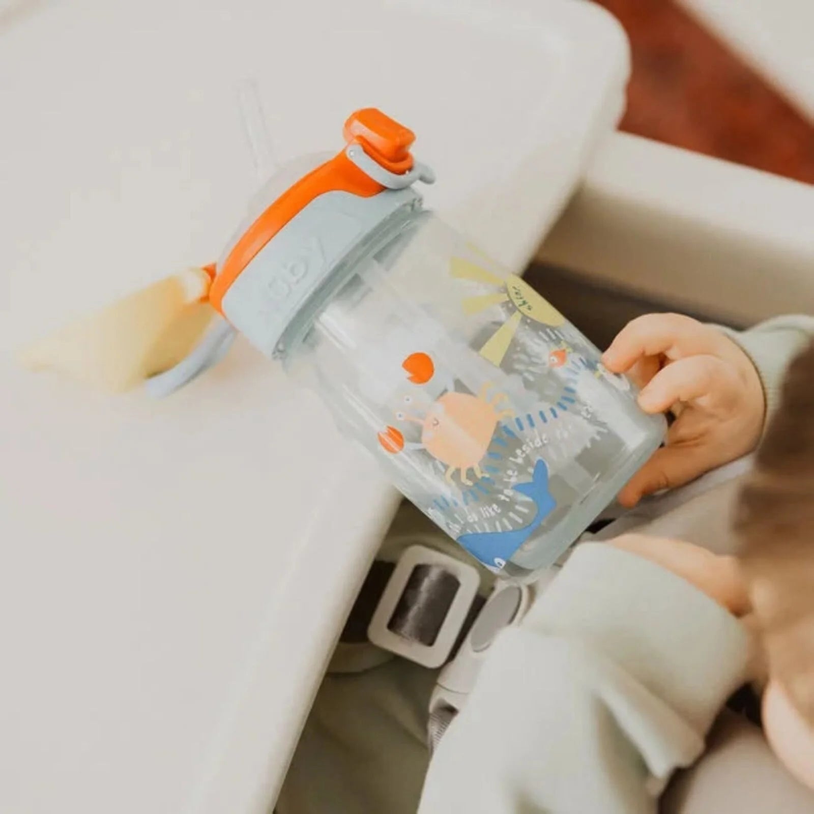 Nuby Super Straw Water Bottle 360ml - ebebek - Black Friday